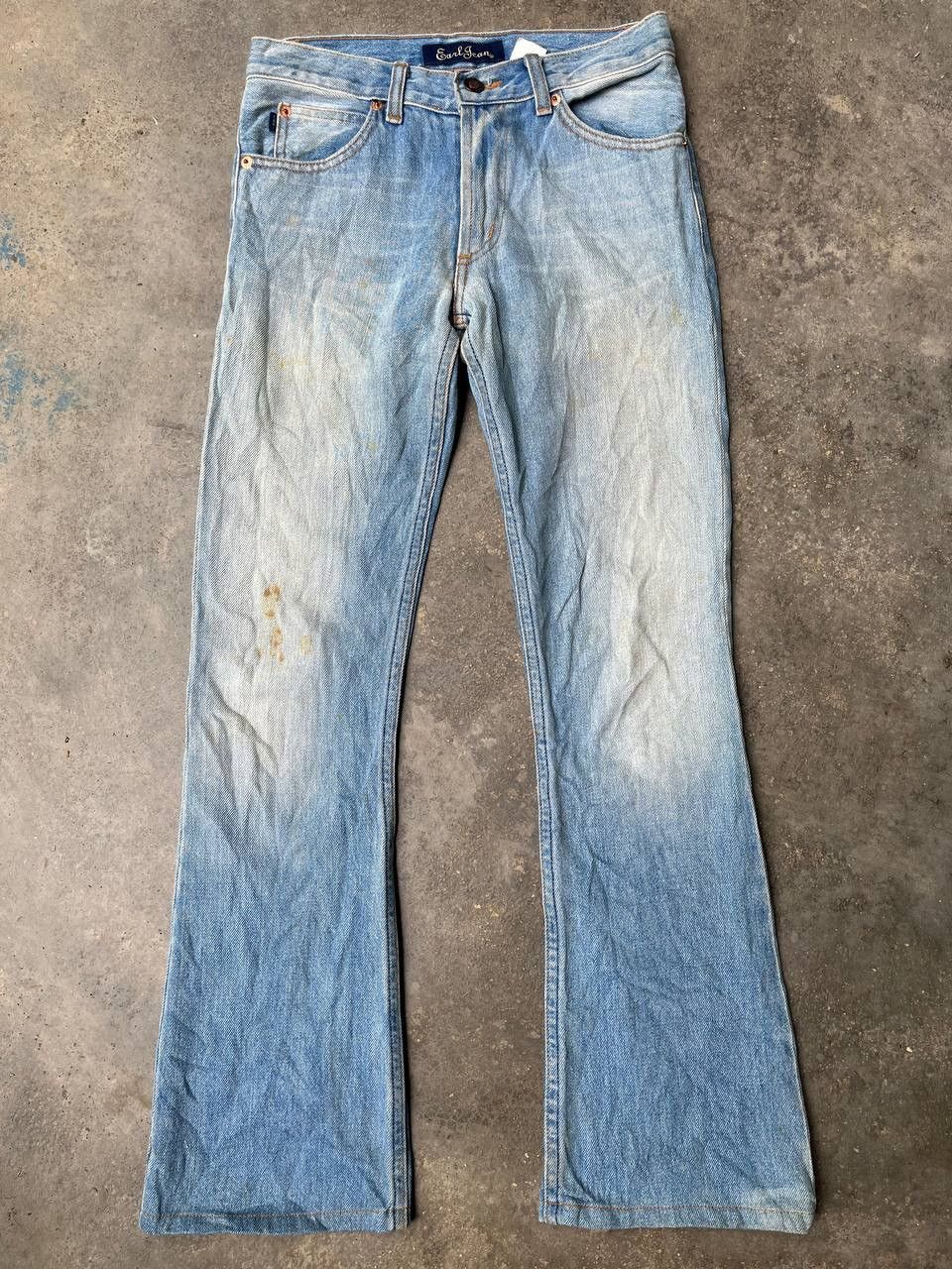 Earl Jeans VINTAGE EARL JEAN MADE IN USA FLARED JEANS Size US 29 - 3 Thumbnail