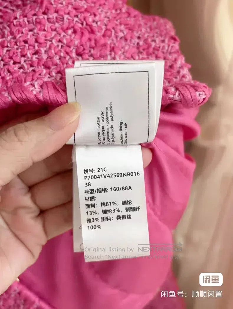 Chanel Chanel Pink coat Size XS / US 0-2 / IT 36-38 - 7 Thumbnail