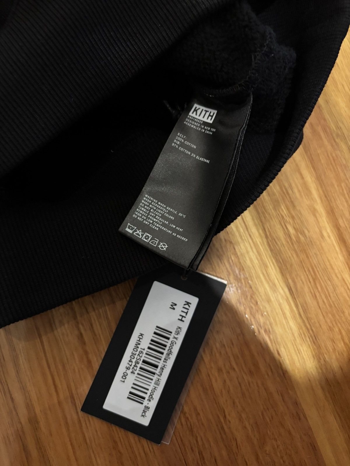 Kith Kith x Goodfellas Henry Hill Hoodie Black Size M BNWT Size US M / EU 48-50 / 2 - 7 Thumbnail
