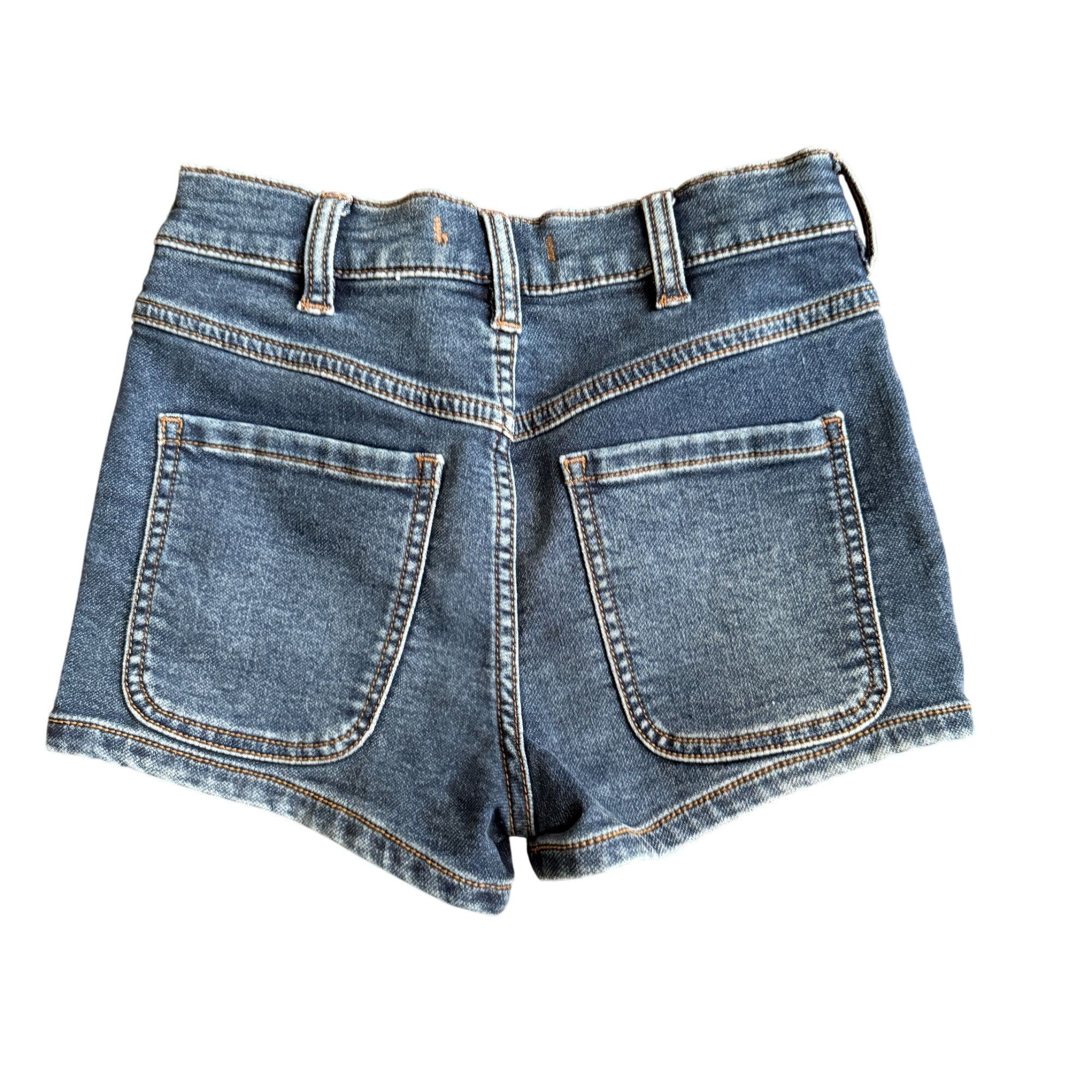 Free People Free People Womens High-Rise Denim Shorts Size 24 Medium Was Size 24" / US 00 / IT 34 - 2 Thumbnail