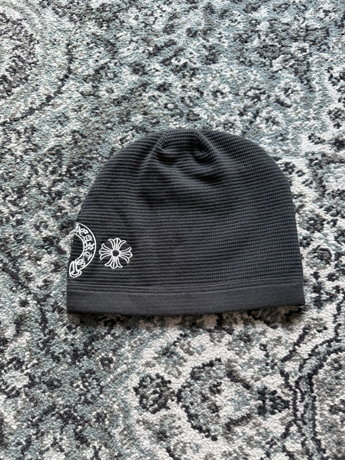 Chrome Hearts Chrome Hearts Horseshoe Skull Cap Beanie Size ONE SIZE - 3 Thumbnail