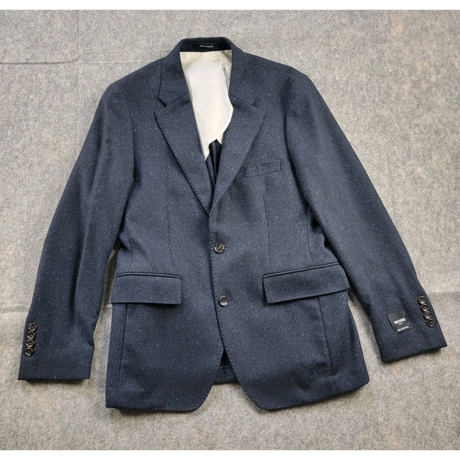Todd Snyder Todd Snyder Italian Wool Blend Donegal Sport Coat NWT $698 Size 36S - 1 Thumbnail