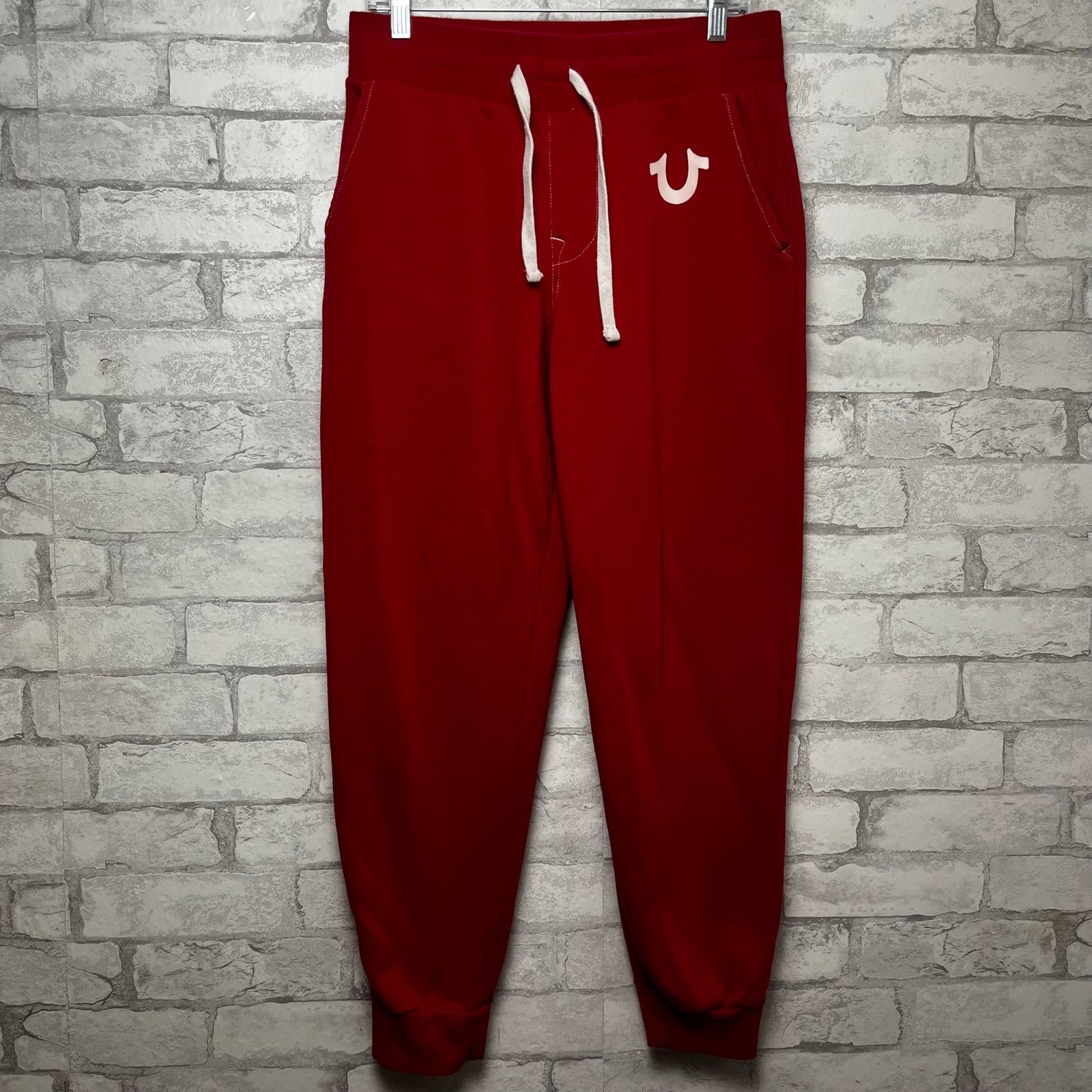 True Religion True Religion Red Sweatpant Jogger Size US 30 / EU 46 - 1 Thumbnail