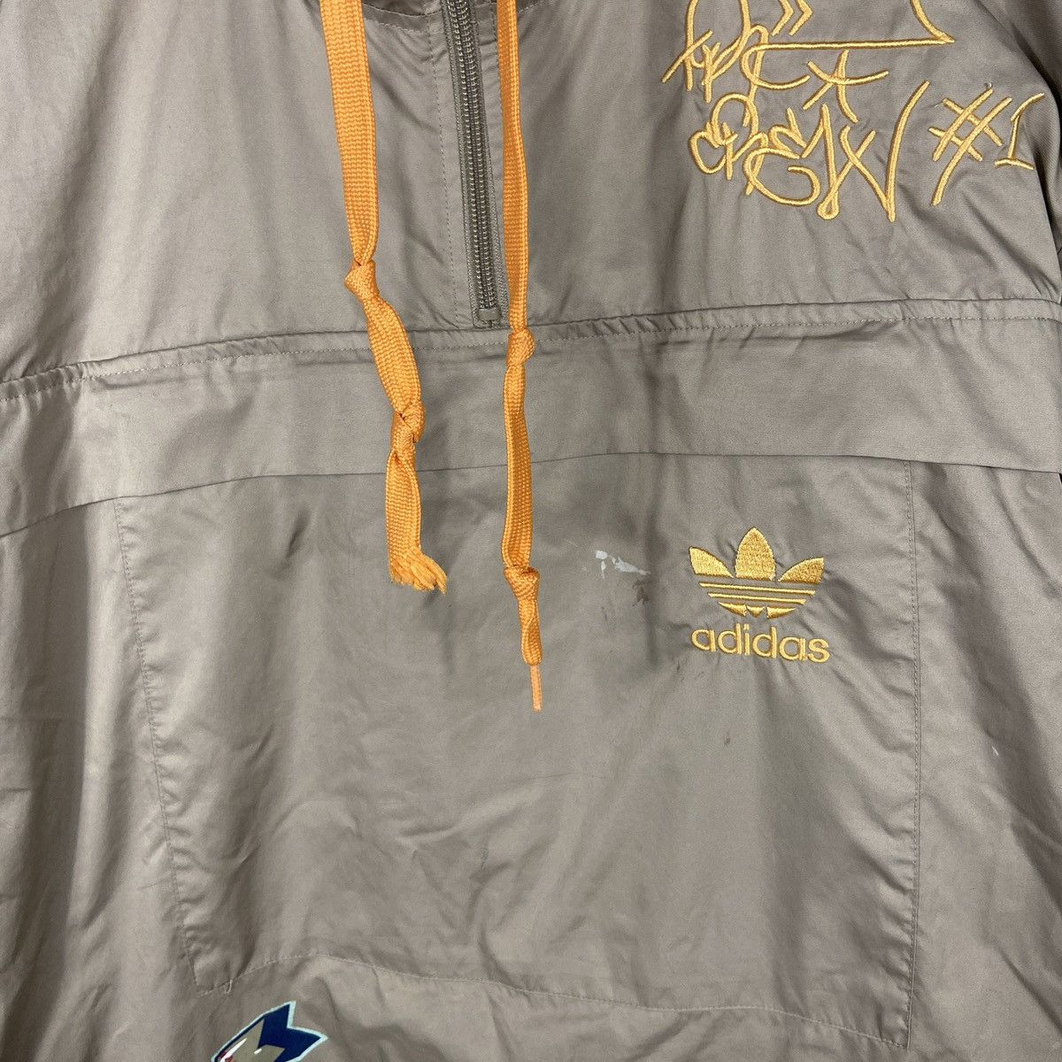 Adidas Vintage Adidas End to End TRC Graffiti Windbreaker jacket Size US S / EU 44-46 / 1 - 4 Thumbnail