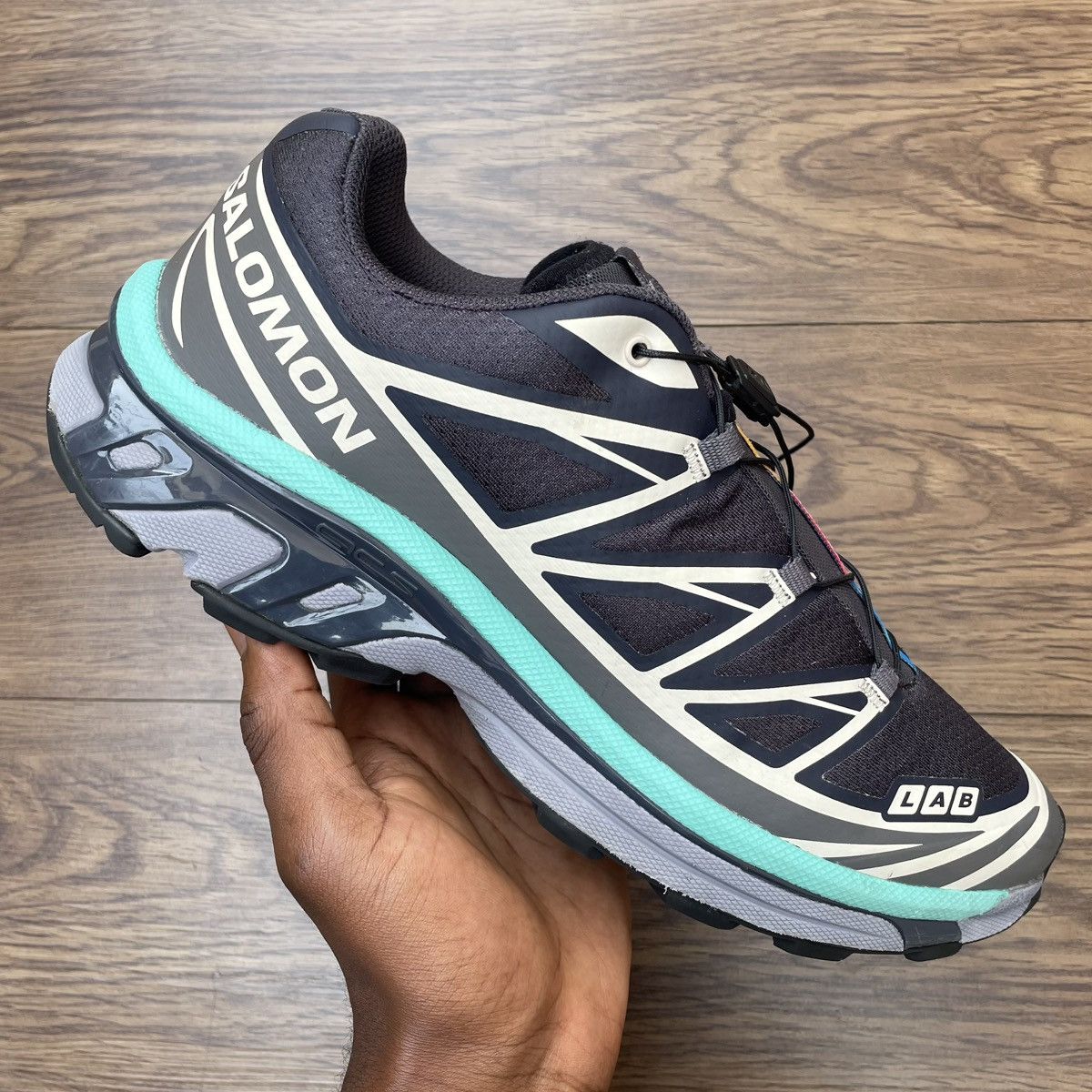 Salomon Salomon XT-6 "Nine Iron/Quicksilver" Size US 12 / EU 45 - 4 Thumbnail