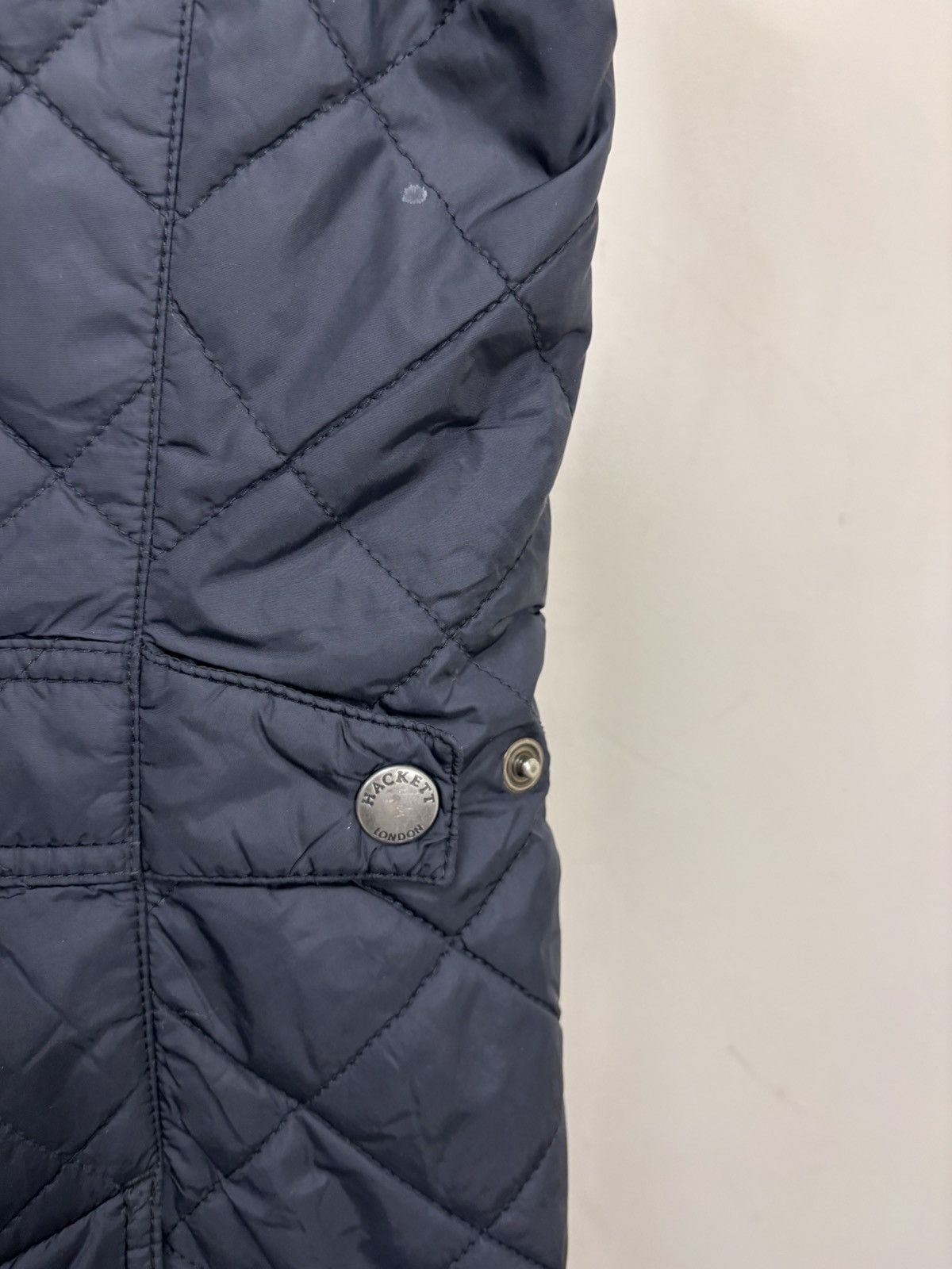 Hackett Hackett London Men’s Navy Blue Quilted Vest Gilet Jacket Size US M / EU 48-50 / 2 - 19 Thumbnail