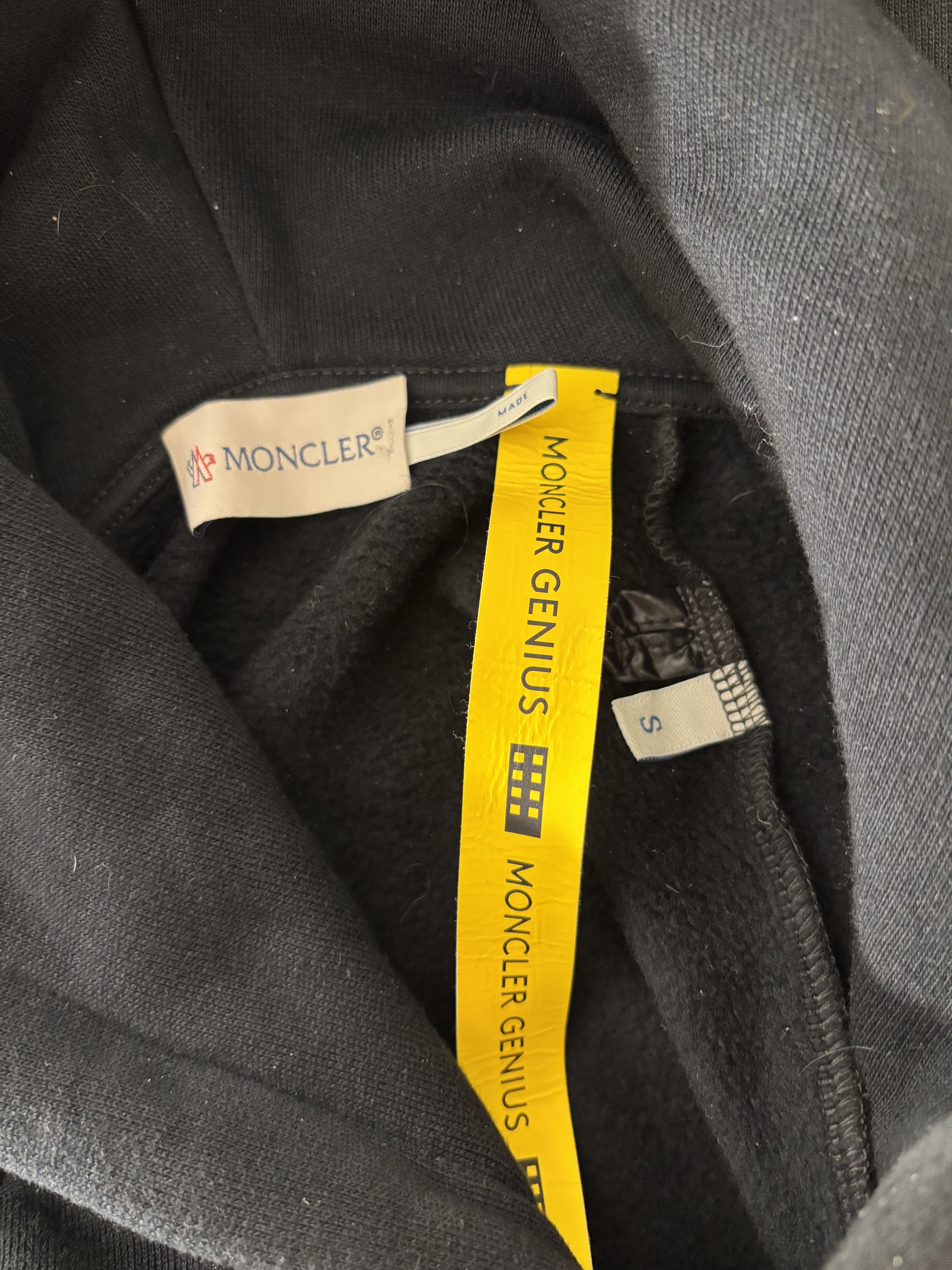 Adidas × Moncler Moncler Genius x Adidas Down Panel Jersey Hoodie Black Size US S / EU 44-46 / 1 - 5 Thumbnail
