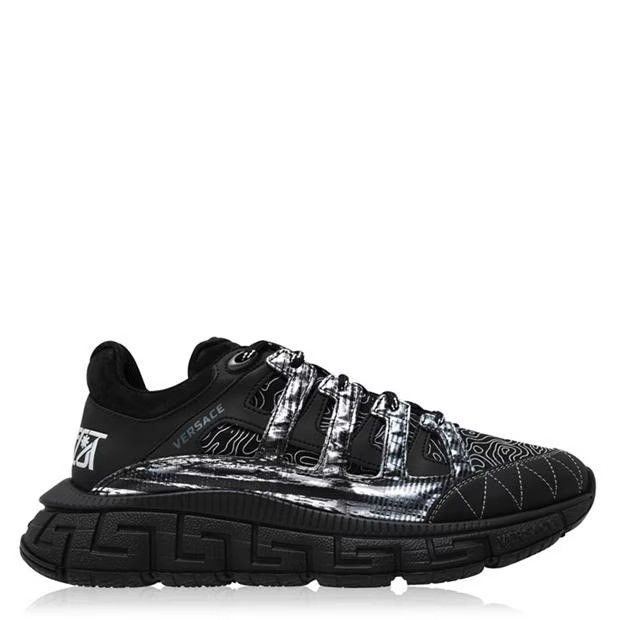 o1g2r1mq0824 Trigreca Trainers in Black & White