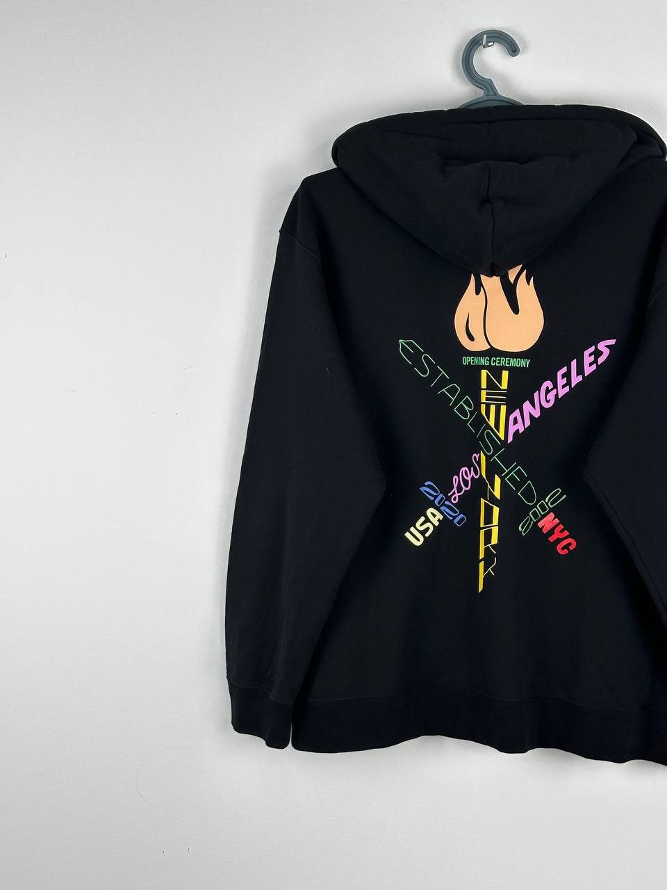 Opening Ceremony Opening Ceremony Logo Oversized Zip Hoodie Black Size US L / EU 52-54 / 3 - 9 Thumbnail