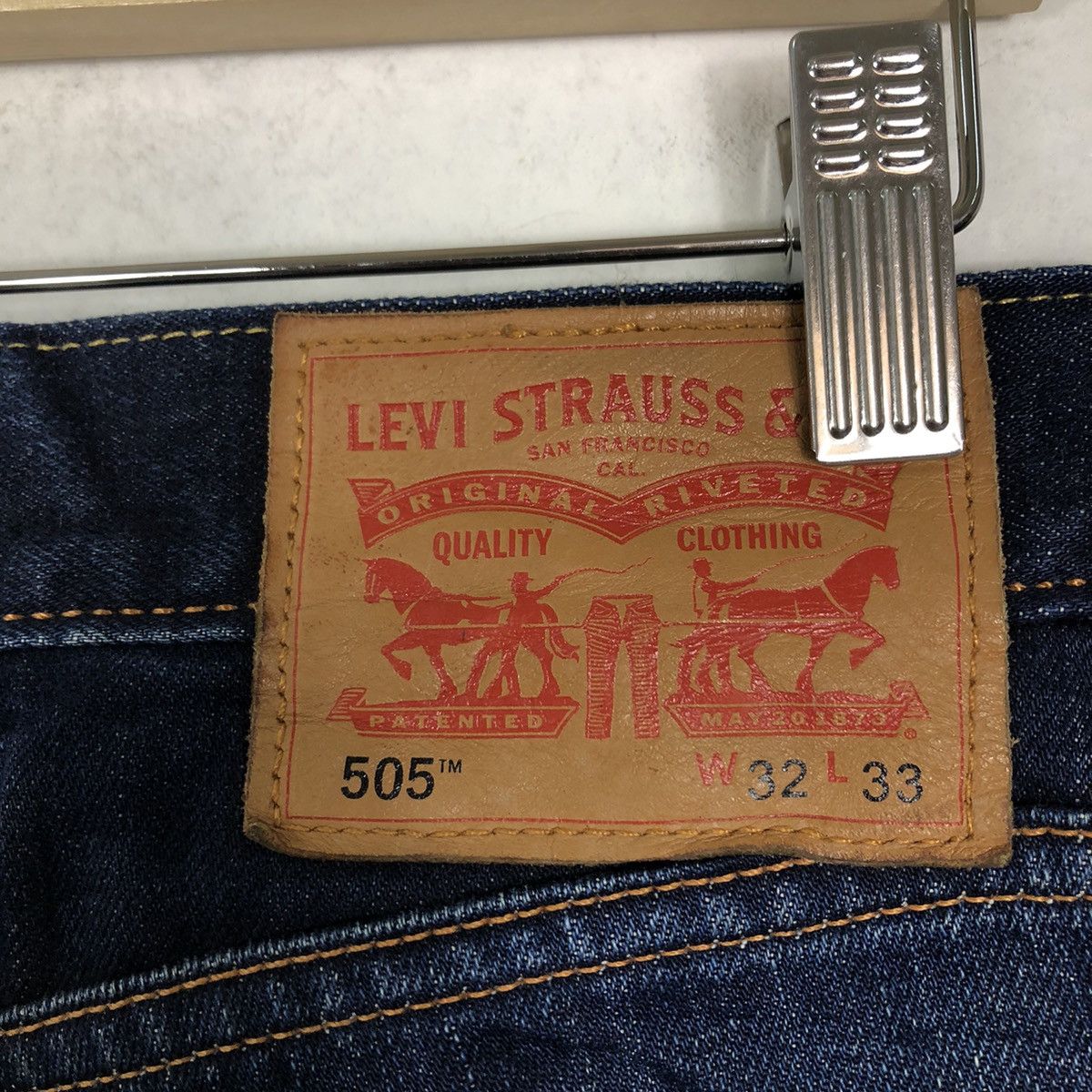 Levi's 🔥RARE 90’s VINTAGE LEVI’S DENIM JEANS STRAIGHT CUT Size US 36 / EU 52 - 13 Thumbnail