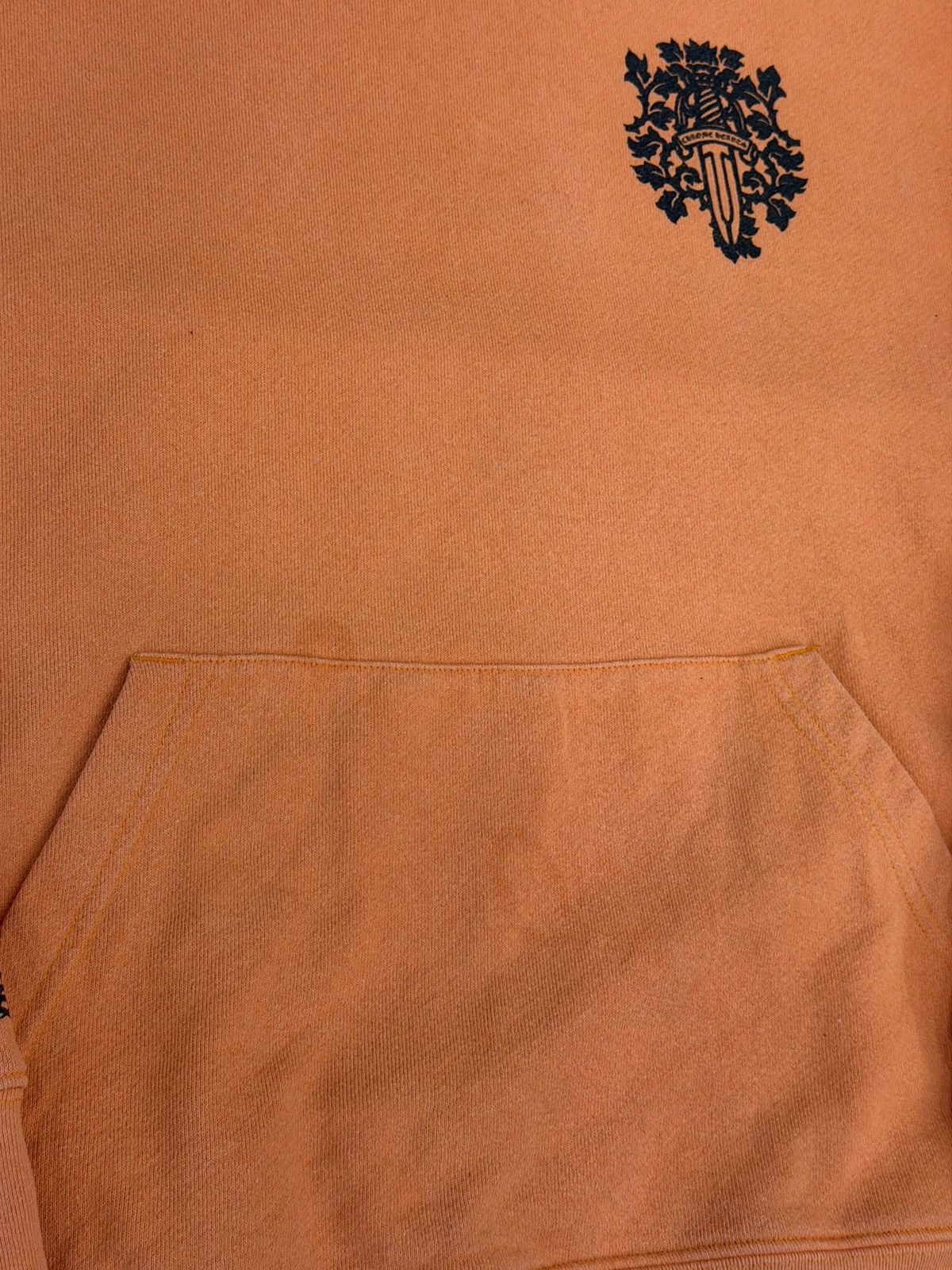 Chrome Hearts Chrome Hearts Orange Dagger Hoodie Size US XXL / EU 58 / 5 - 5 Thumbnail