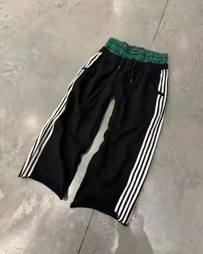 Japanese Brand Black Track Pants Size US 31 - 2 Thumbnail