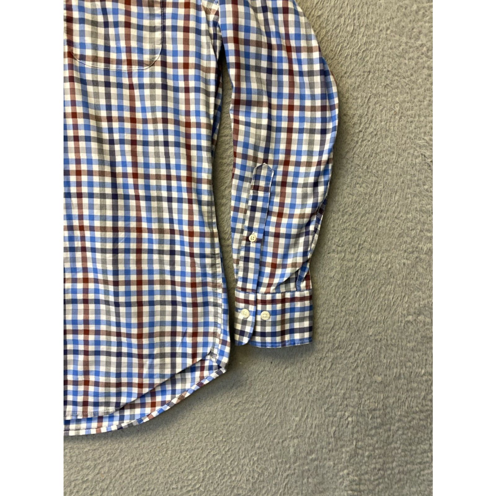 Peter Millar Peter Millar Comfort Plaid Button-Down Shirt Men’s Small Long Sleeve Stretch Multicolor Size US S / EU 44-46 / 1 - 2 Thumbnail