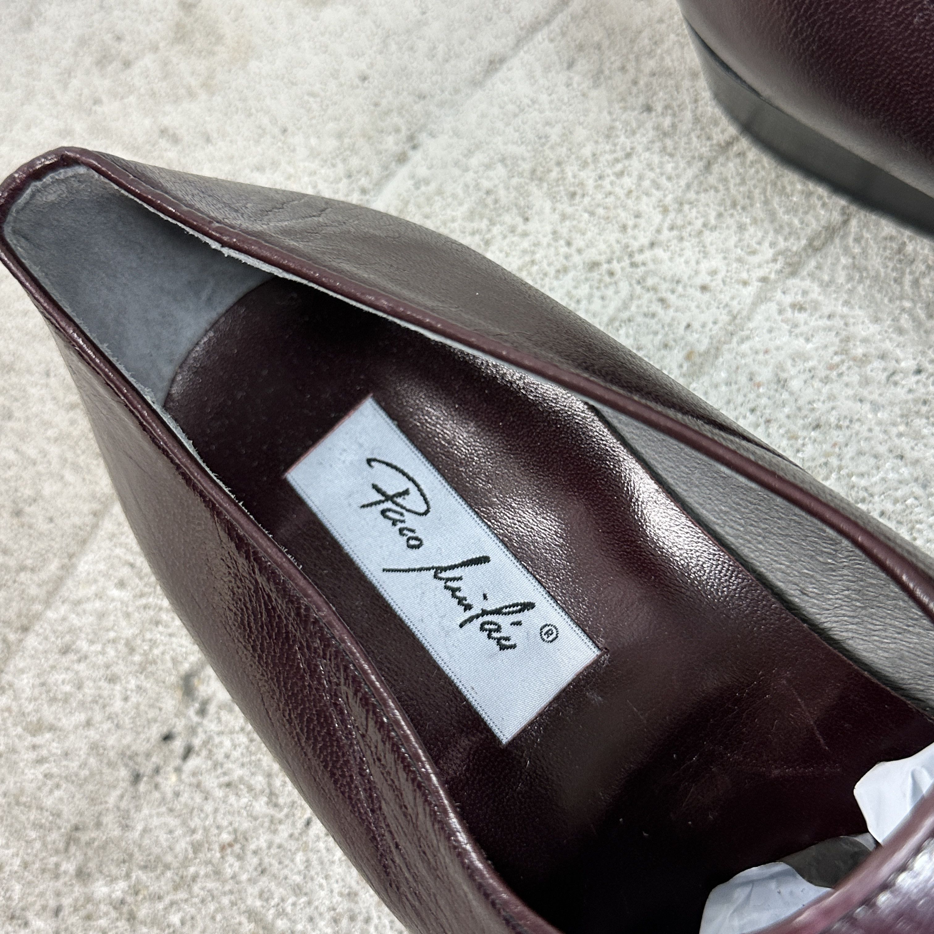 Vintage Vintage Avant Garde Leather Elegant Loafers 00s Size US 11 / EU 44 - 10 Thumbnail