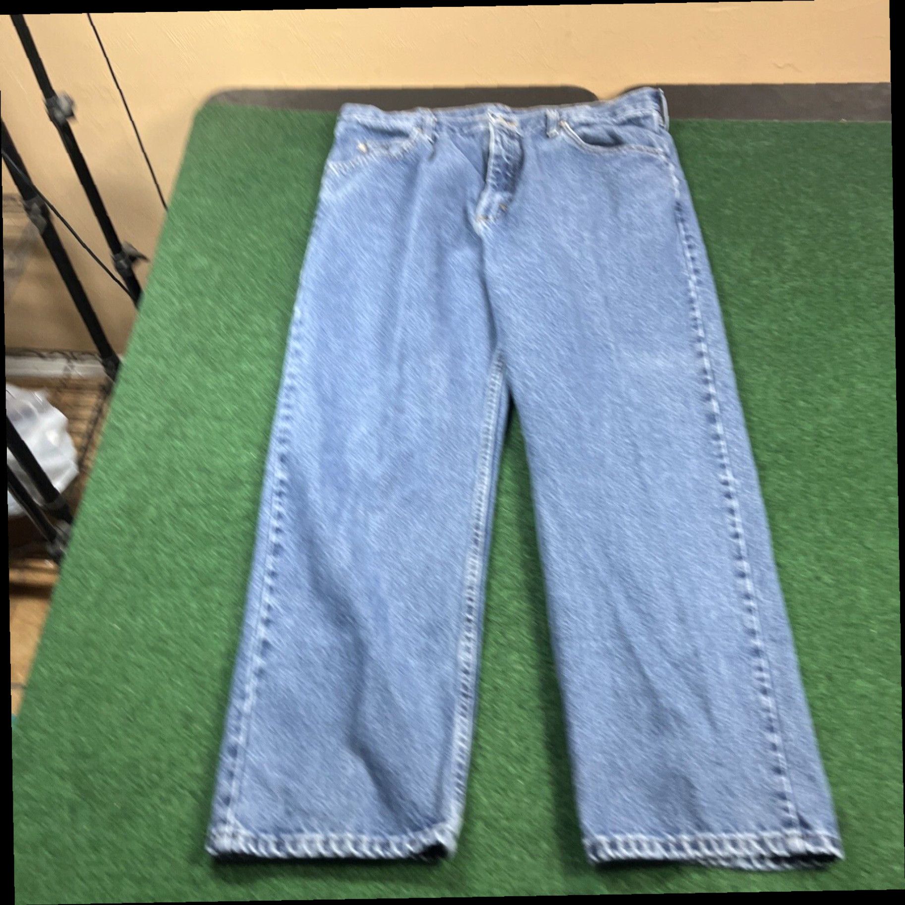 Wrangler Wrangler Authentics Jeans Straight Leg Blue Denim Men's Sz. 38x29 Size US 38 / EU 54 - 5 Thumbnail