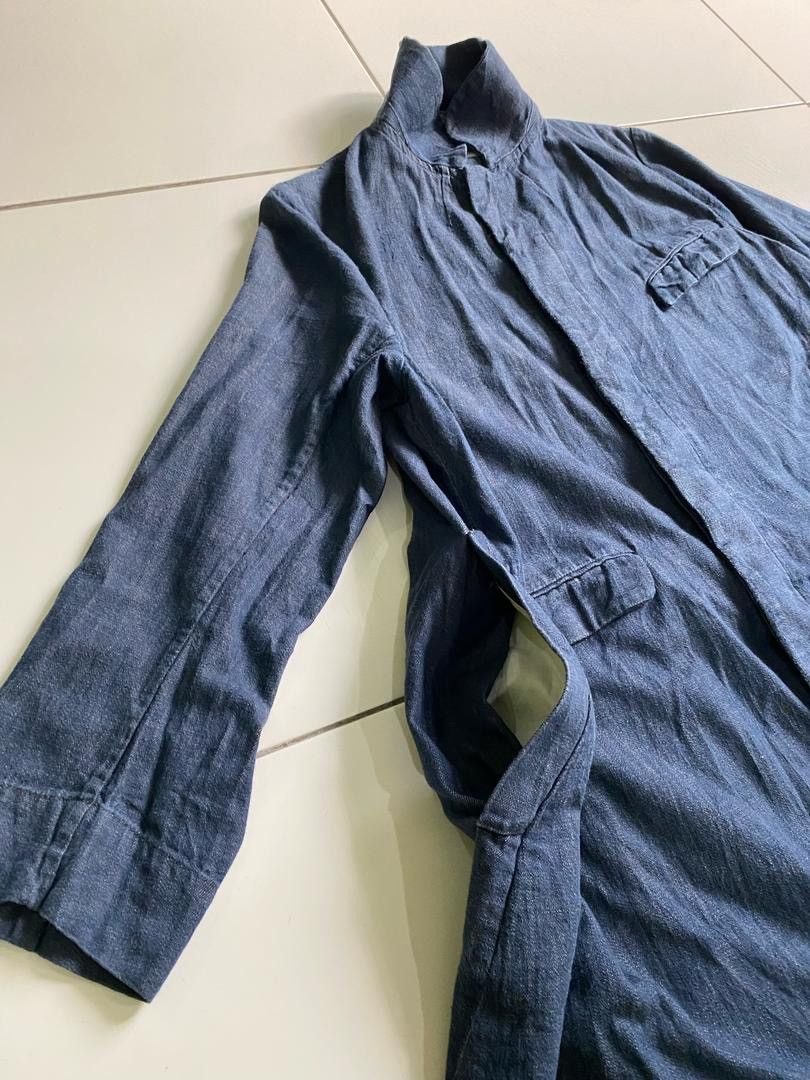 45rpm 45rpm indigo dyed fabric Long Jackets Size XS / US 0-2 / IT 36-38 - 5 Thumbnail