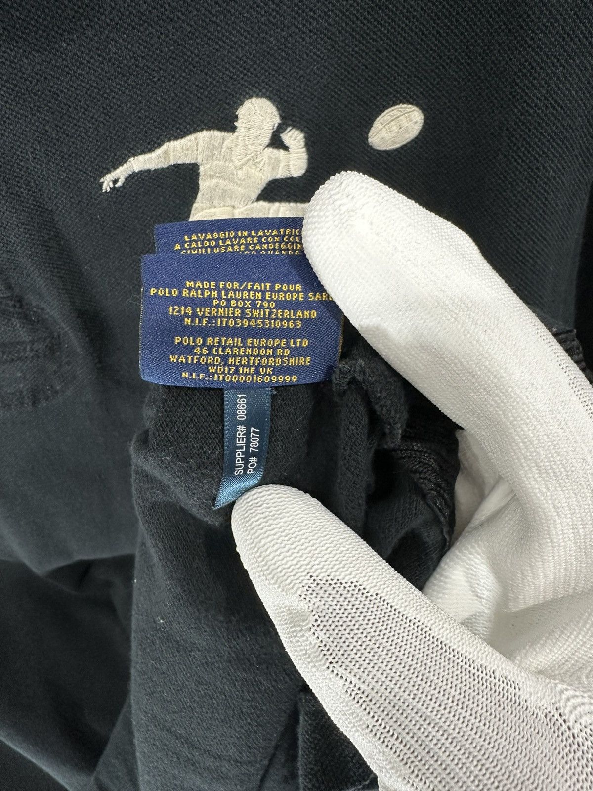Rugby Ralph Lauren Rugby Ralph Lauren Kicker R.L.F.C Black XL Size US XL / EU 56 / 4 - 8 Thumbnail