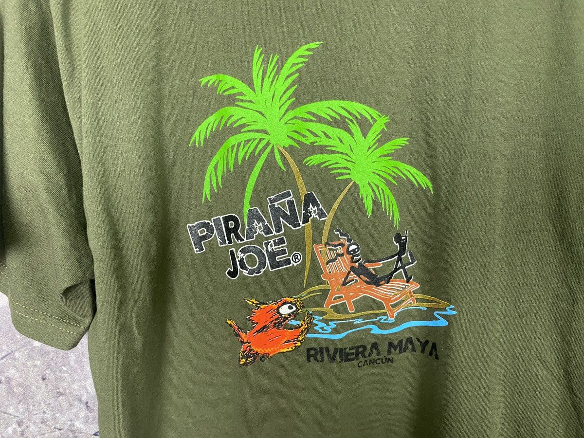 Japanese Brand Men’s Pirana Joe T-Shirt Rivera Maya Cancun Size Large Size US L / EU 52-54 / 3 - 8 Thumbnail