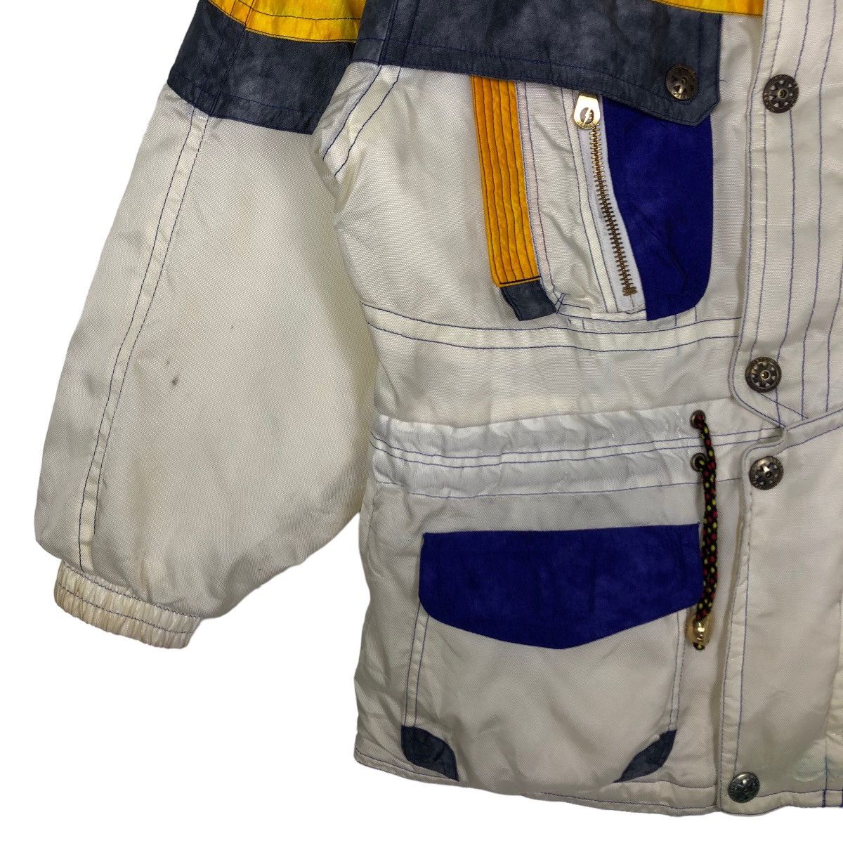 Japanese Brand 🔥Vintage Ski Jacket Seiller Japan Colour Full Issey Miyake Size US M / EU 48-50 / 2 - 4 Thumbnail
