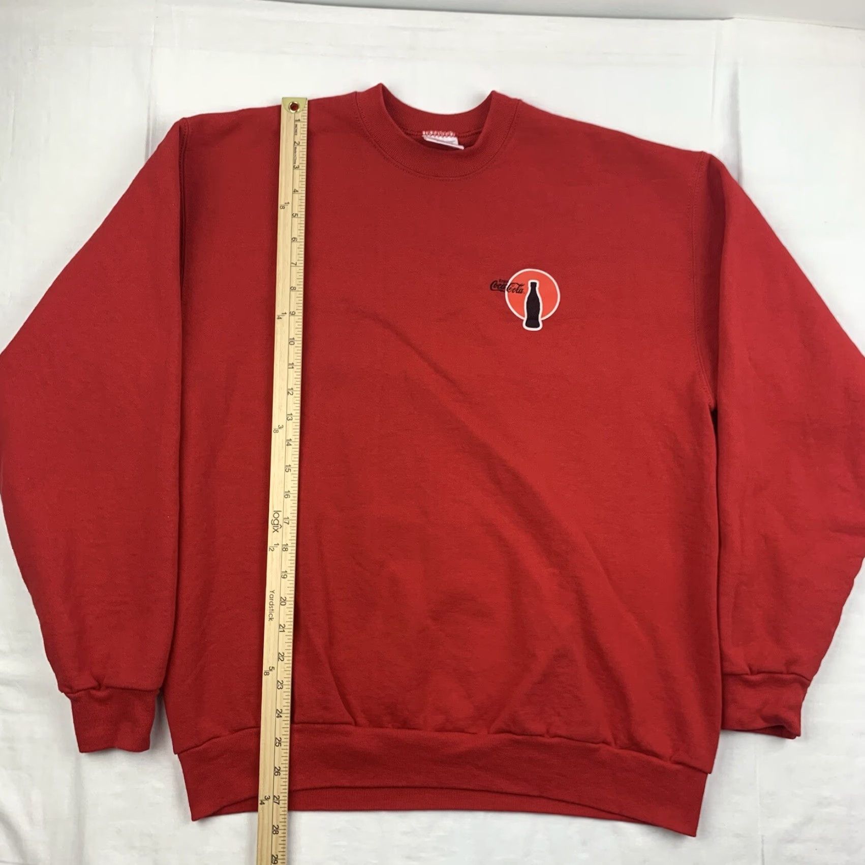 Vintage VINTAGE Coca Cola Sweatshirt Men XL Red Logo 90s Y2K Screen Stars Pullover Size US XL / EU 56 / 4 - 6 Thumbnail