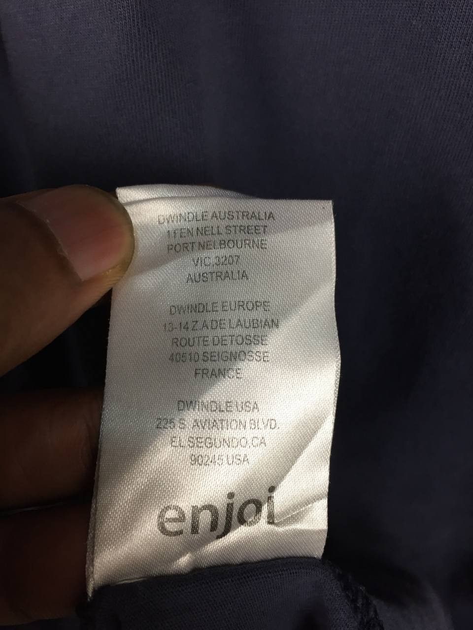 Enjoi Enjoi Skateboards Panda Box Logo Graphic Tee Size US L / EU 52-54 / 3 - 16 Thumbnail
