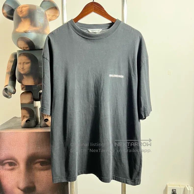 Balenciaga Printed logo short-sleeve