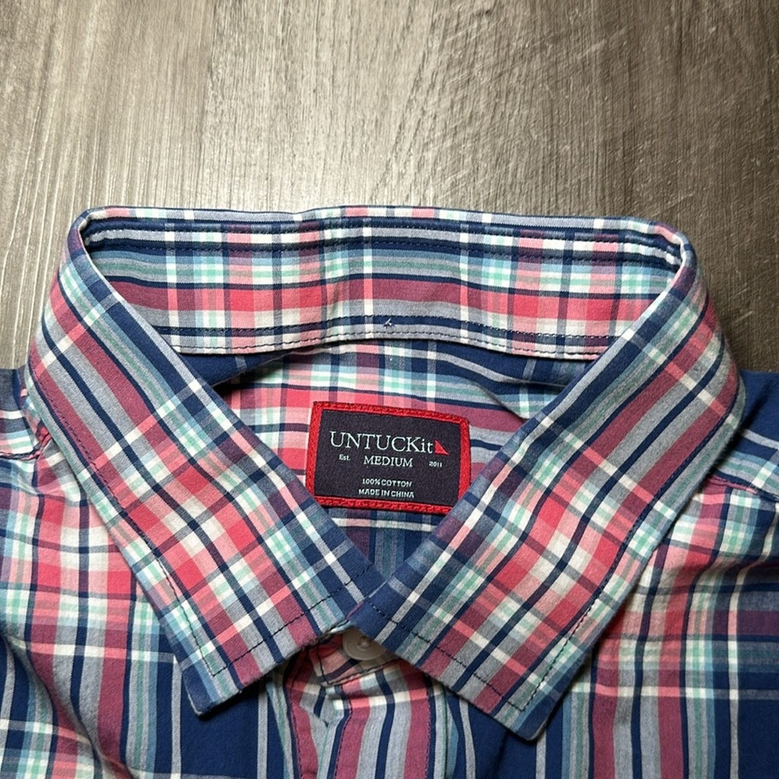 UNTUCKit UNTUCKit Torrey Ridge Plaid Long Sleeve Button Down - Medium Size US M / EU 48-50 / 2 - 5 Thumbnail