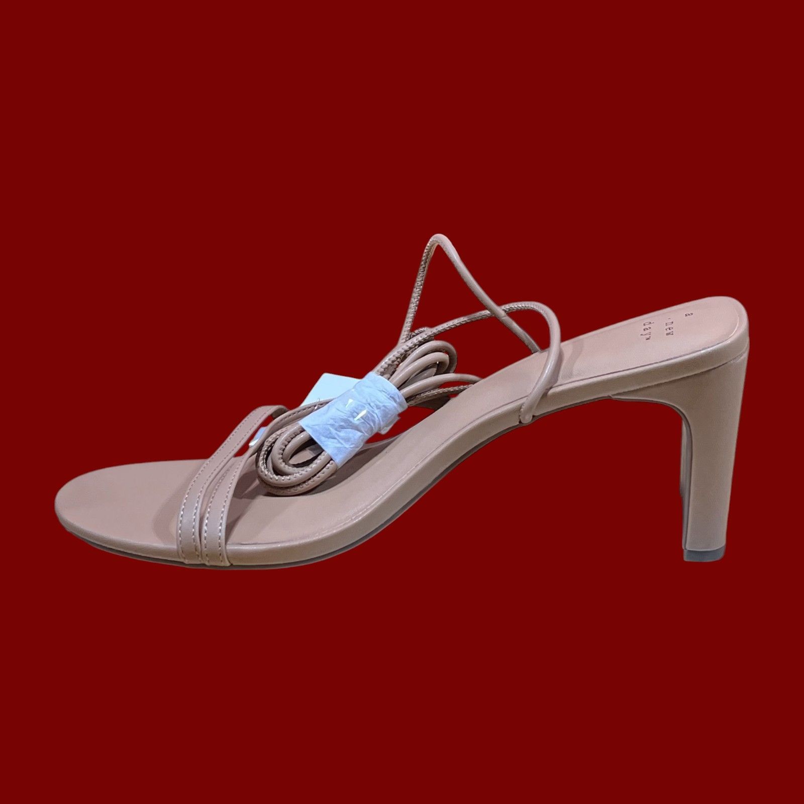 Other A New Day - Women's Lace Up Heels Sandals With Memory Foam I Size US 10 / IT 40 - 14 Thumbnail
