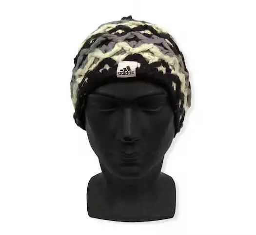 Adidas Vintage Adidas Knit Beanie Hat Size ONE SIZE - 1 Thumbnail