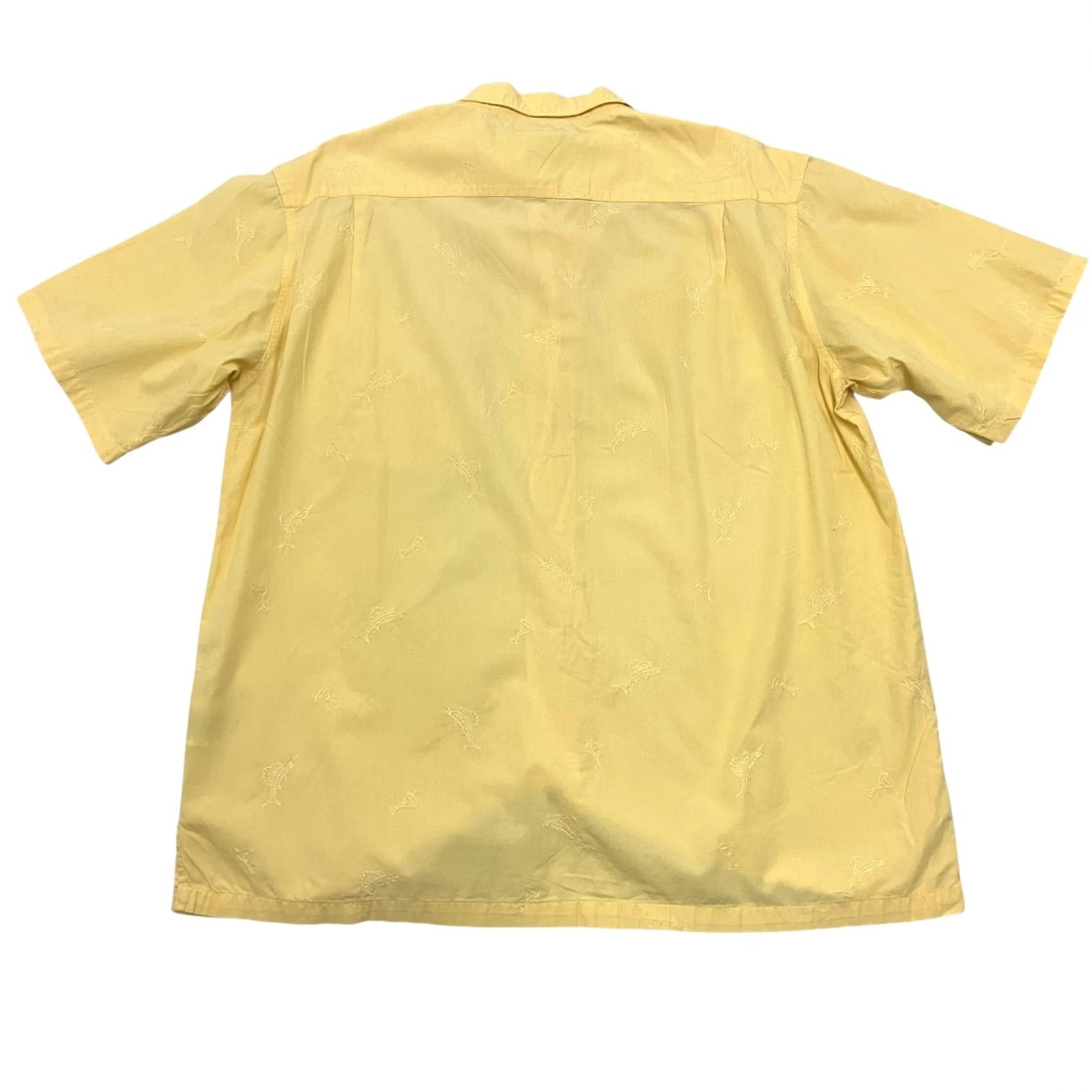 Vintage Columbia Shirt Mens Large Yellow Short Sleeve Button Up Casual Outdoor Size US L / EU 52-54 / 3 - 3 Thumbnail