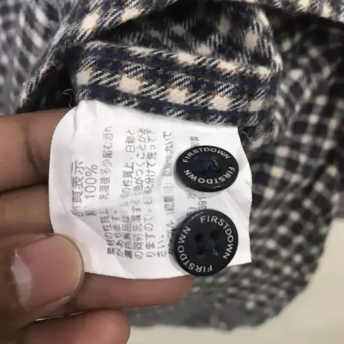 Vintage First Down Flannel Shirt Button Up Size US M / EU 48-50 / 2 - 7 Thumbnail