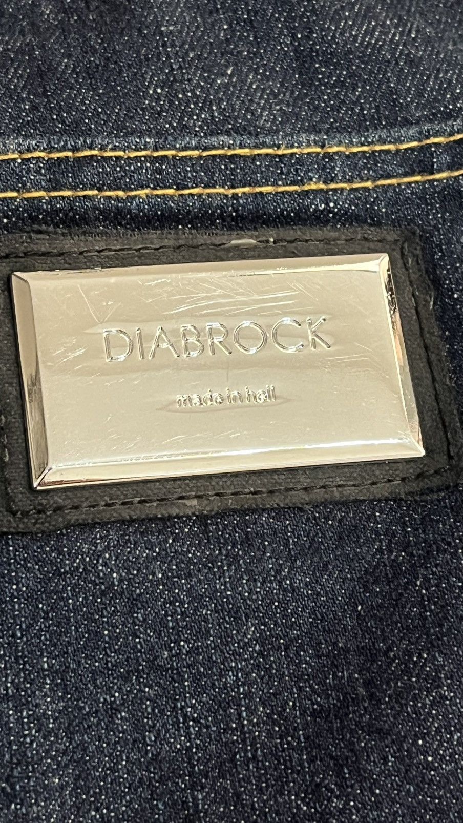 If Six Was Nine Vintage Diabrock Banana Flare jeans size 34 x 31 inches Size US 34 / EU 50 - 10 Thumbnail