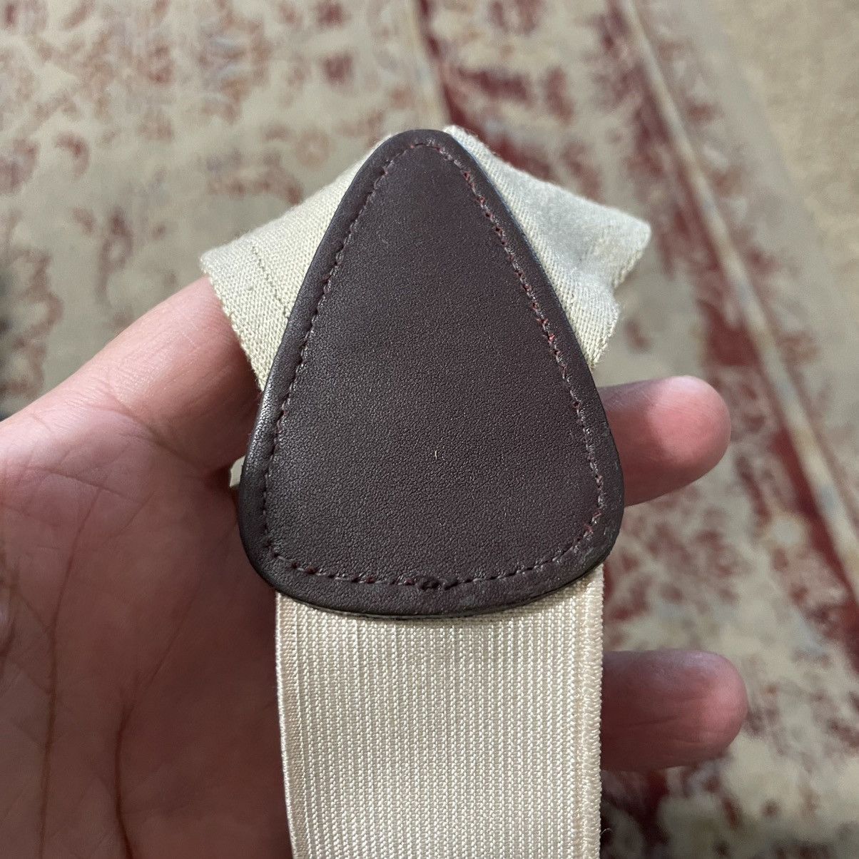 Trafalgar × Vintage Cotton and Silk and leather braces Size ONE SIZE - 8 Thumbnail