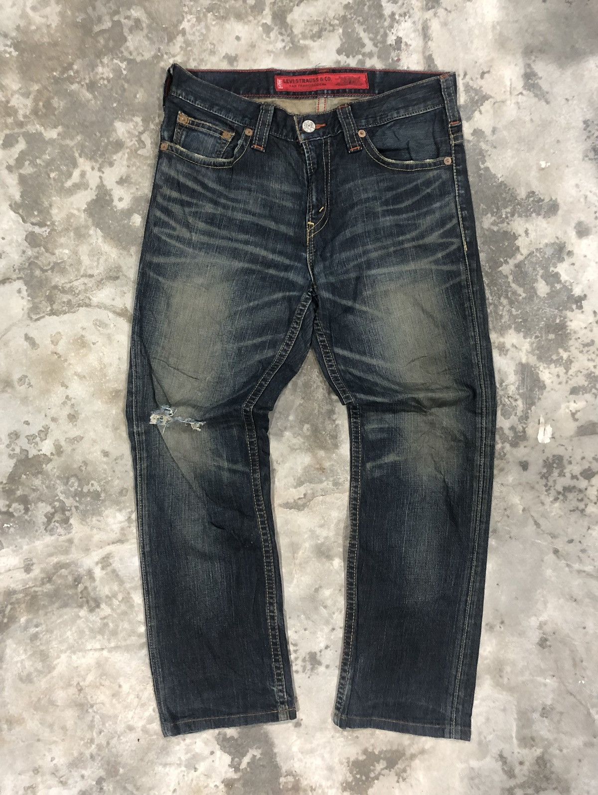 Levi's Made & Crafted Levi’s 506 Jeans crazy design Size US 30 / EU 46 - 2 Thumbnail