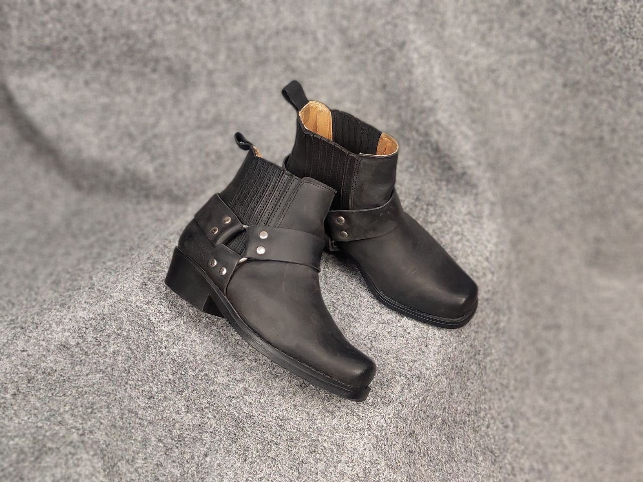 Vintage Kochmann Spain Design Western Ankle Leather Vintage Boots Size US 7 / IT 37 - 17 Thumbnail