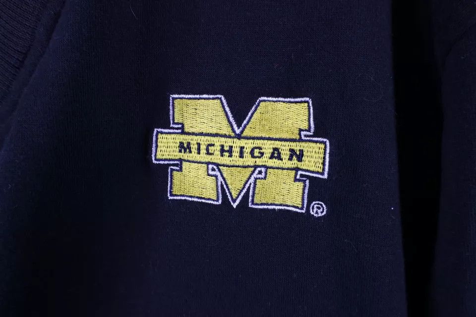 Starter × Vintage Vintage 90s Starter Reversible University of Michigan Jacket Size US L / EU 52-54 / 3 - 16 Thumbnail