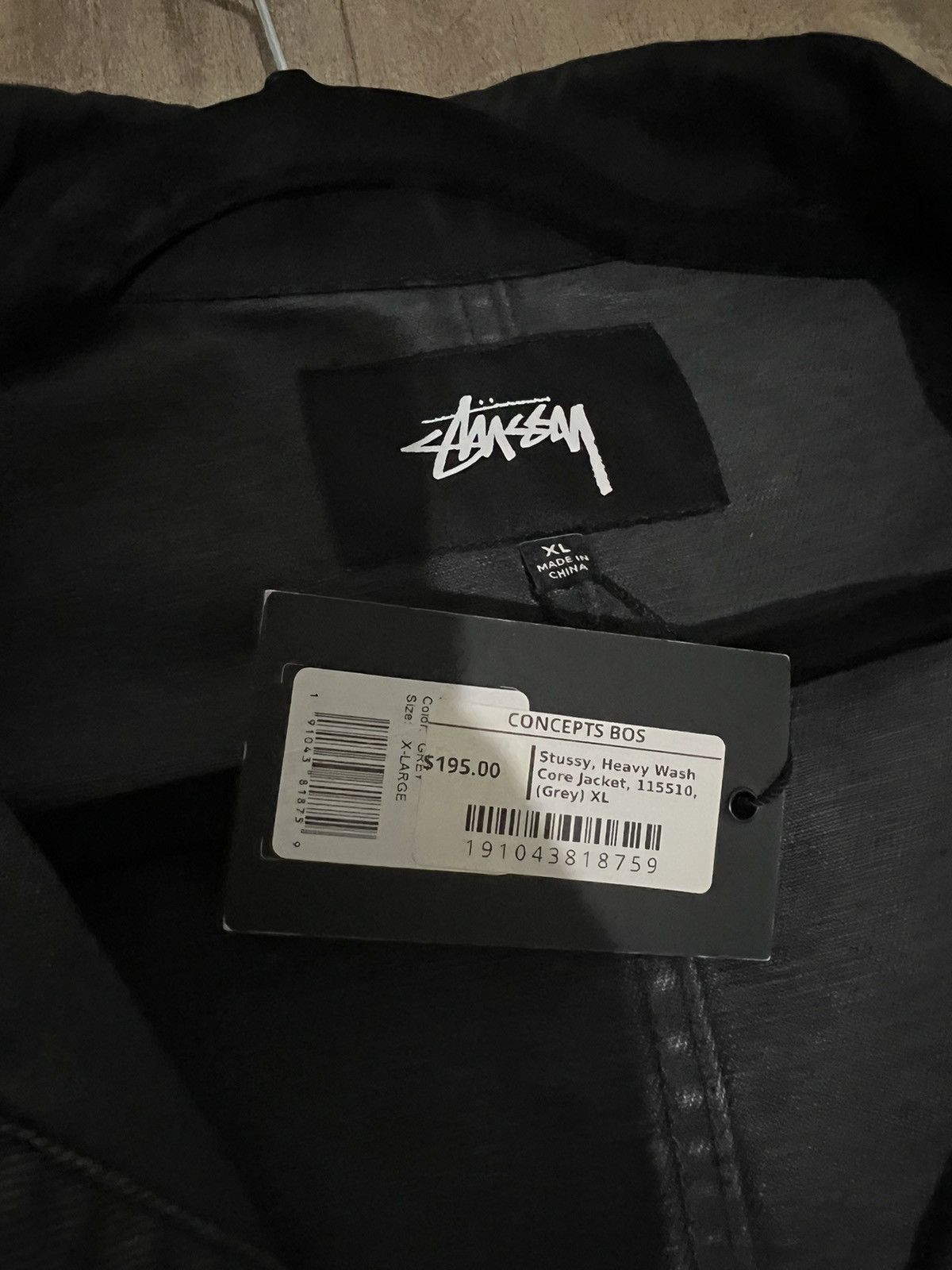 Stussy Stussy heavy washed work jacket Size US XL / EU 56 / 4 - 8 Thumbnail
