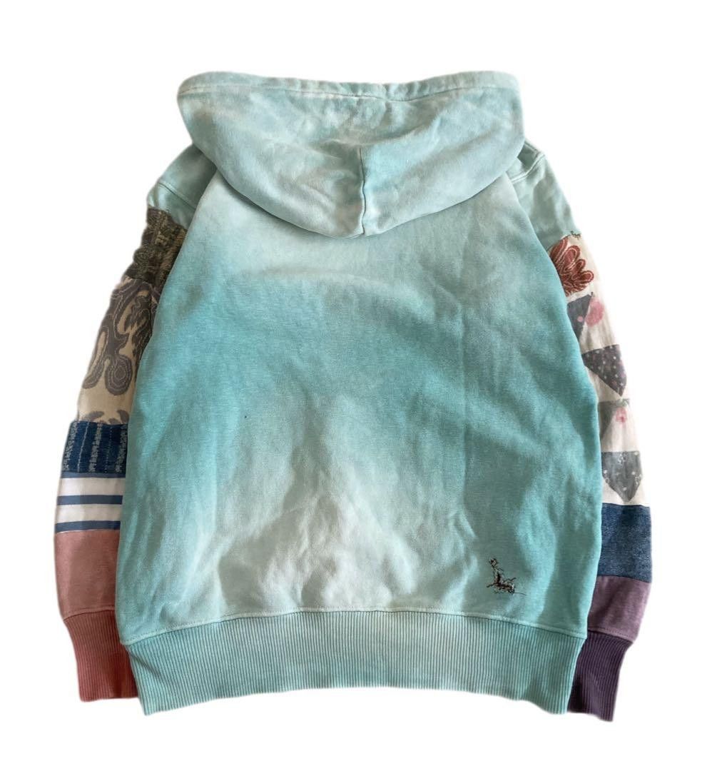 Kapital Distressed Patchwork 'Surf' Hoodie Size US S / EU 44-46 / 1 - 4 Thumbnail