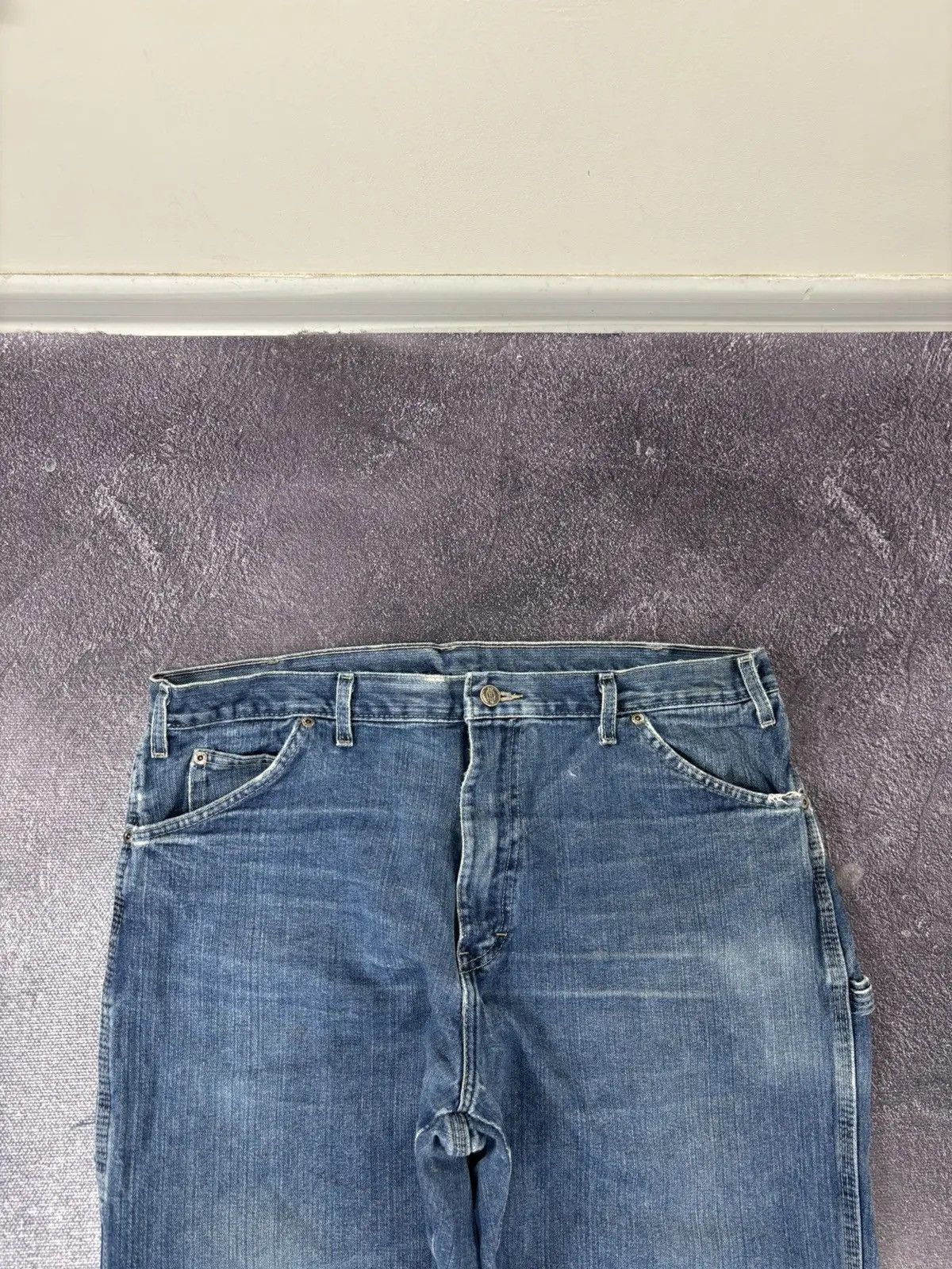 Dickies × Vintage Vintage Dickies USA Denim Y2K Blue Hype Baggy Jeans Size US 38 / EU 54 - 11 Thumbnail