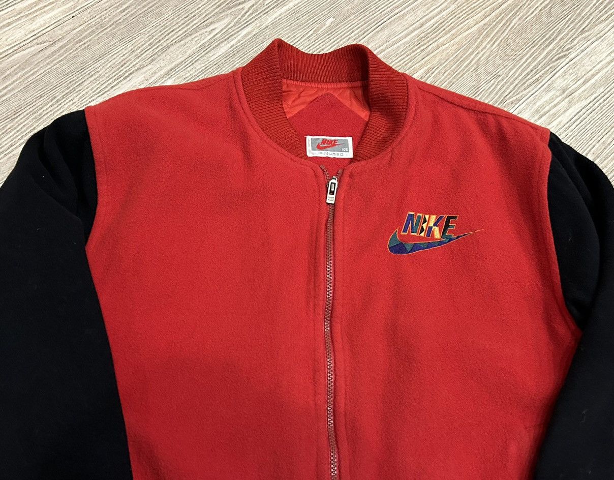 Nike × Vintage *VINTAGE 90s* Nike Urban Jungle Varsity Size US XL / EU 56 / 4 - 3 Thumbnail