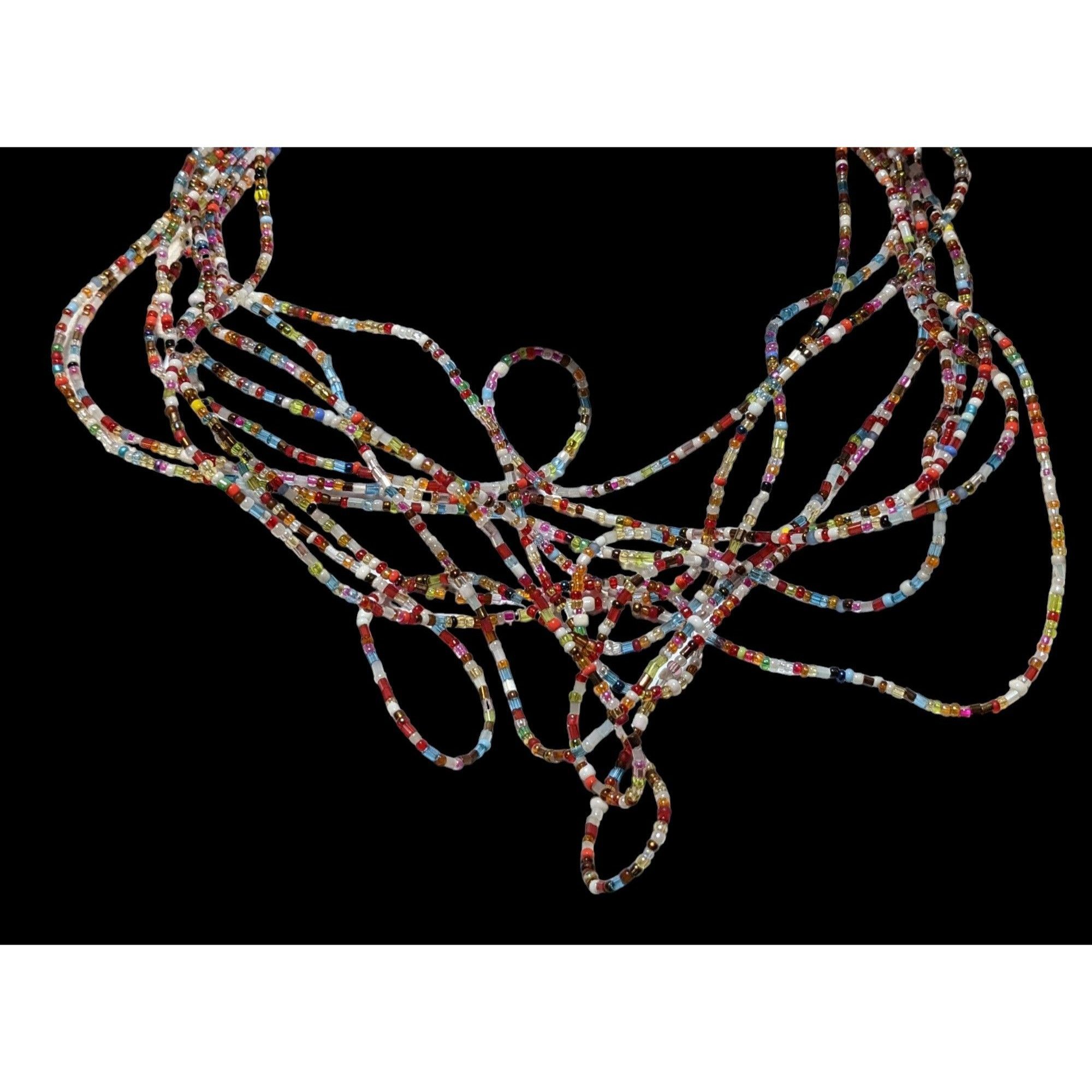 Other Chaotic Rainbow Beaded Necklace Size ONE SIZE - 2 Thumbnail