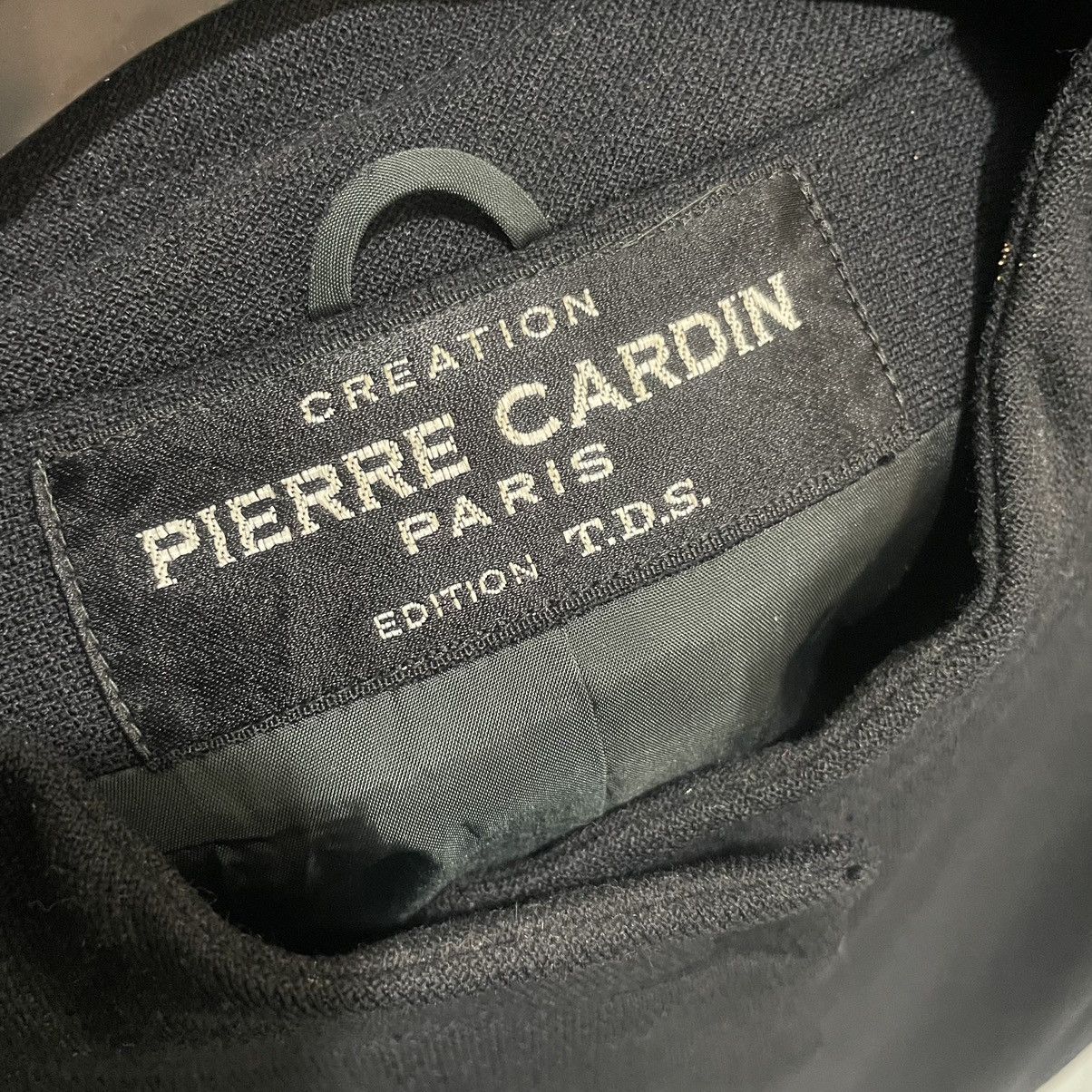 Pierre Cardin Black Blazer Round Collar Material Fall Size M / US 6-8 / IT 42-44 - 4 Thumbnail