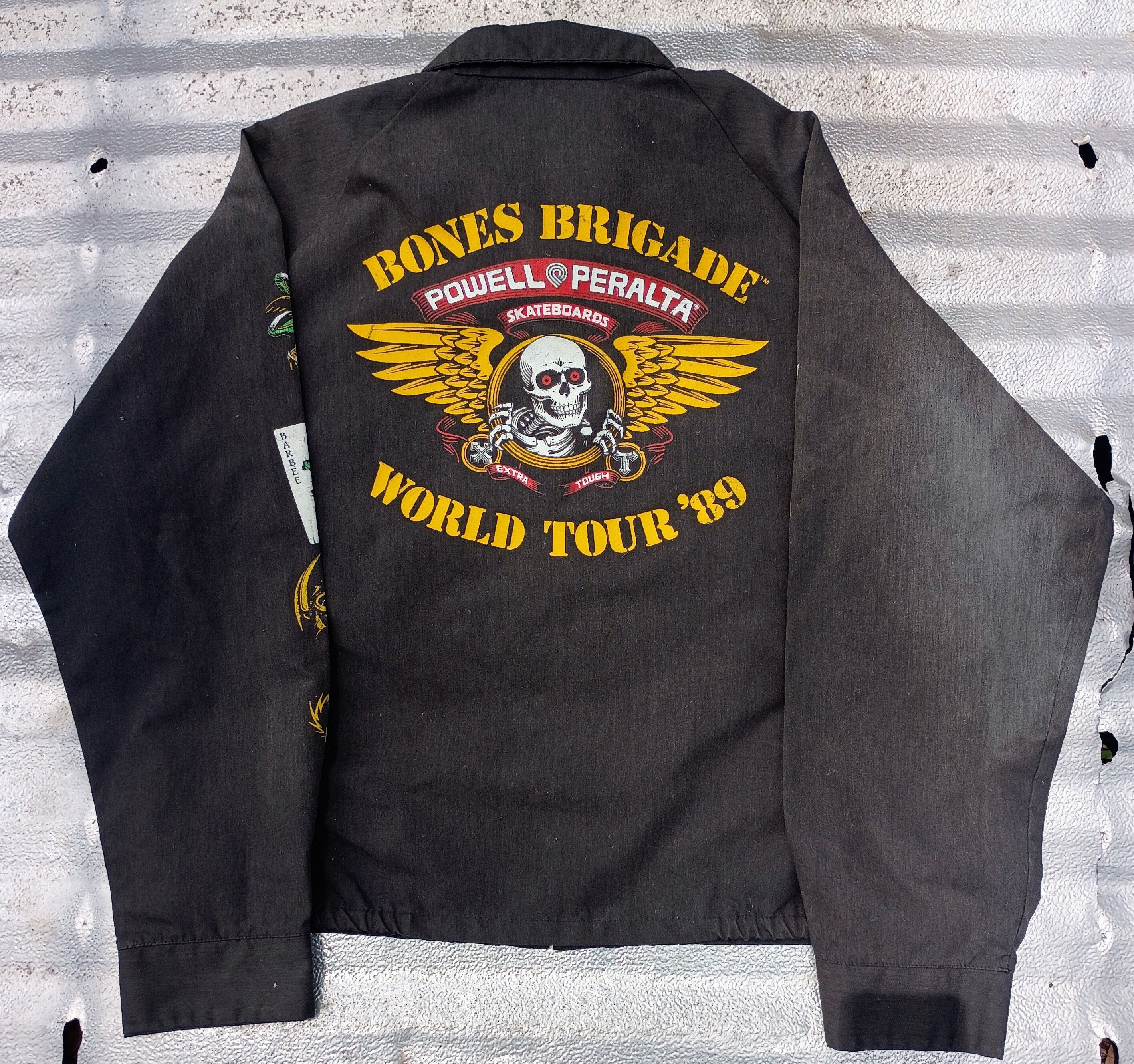 [EXTREMELY RARE] VINTAGE Bones Brigade "WORLD TOUR" 89