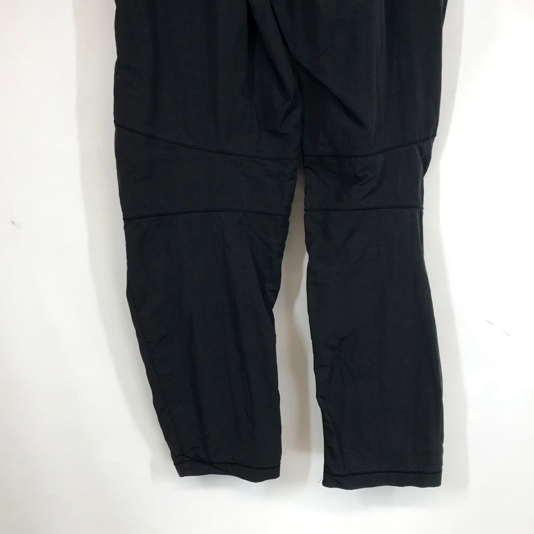 Nike Nike Black Nylon Track Pants Joggers Women S Slim Athletic Pockets Drawstring Tapered 100% Polyester Size 28" / US 6 / IT 42 - 6 Thumbnail