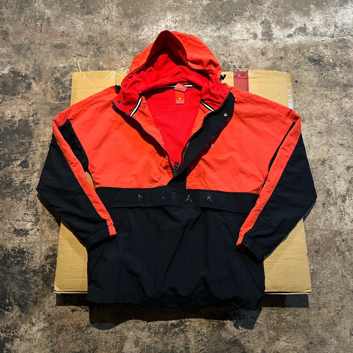 Nike Nike windbreaker raincoat light jacket quarter zip zip up Size US S / EU 44-46 / 1 - 2 Thumbnail