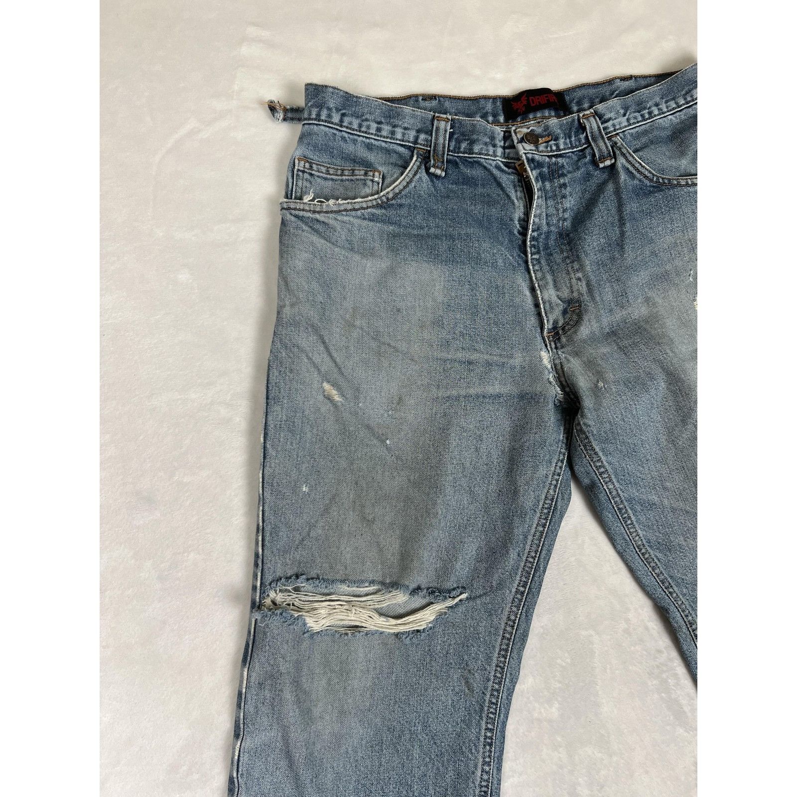 Other DRIFIRE Jeans Mens Blue FR Flame Resistant Work Denim Size 3 Size US 34 / EU 50 - 3 Thumbnail