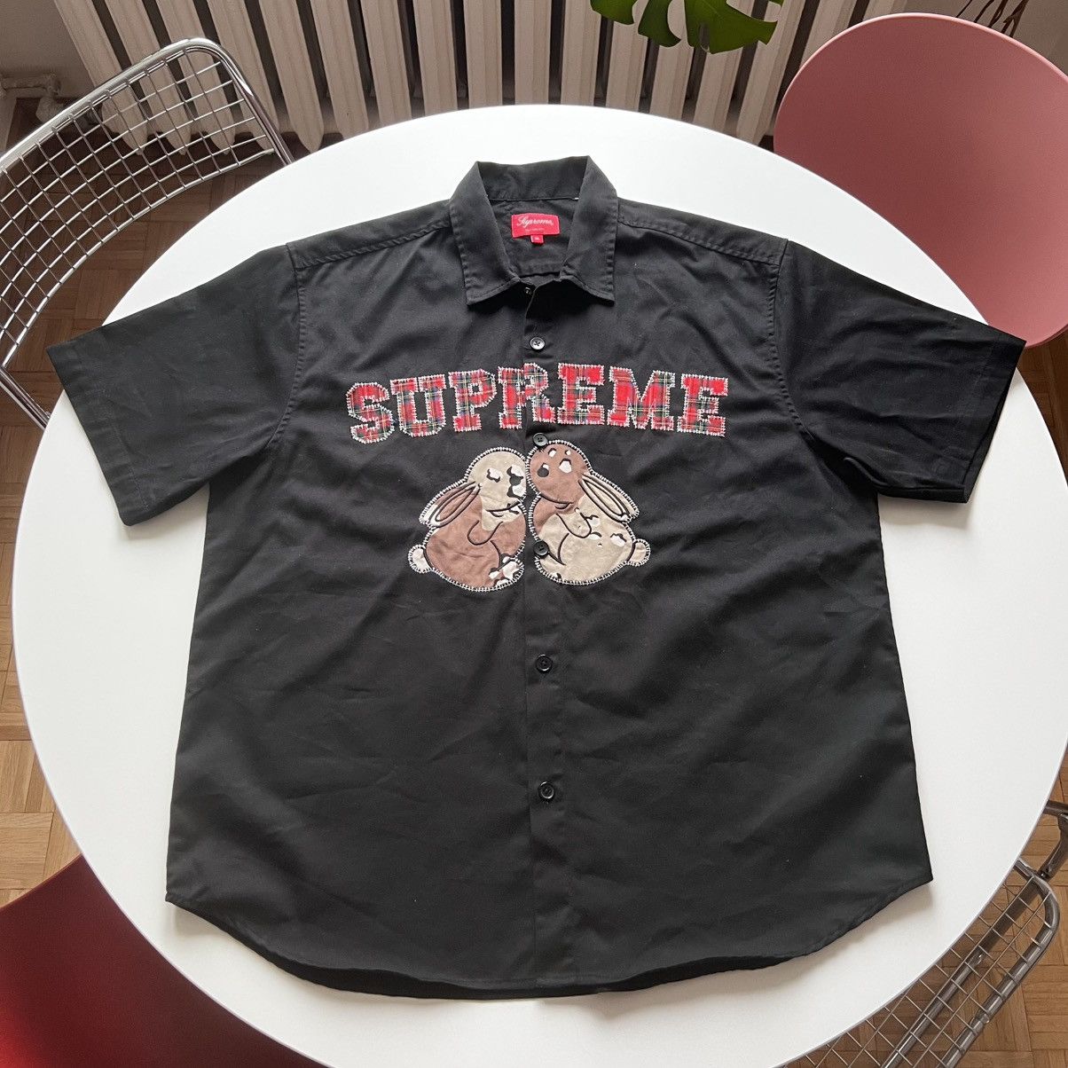 トップス Supreme Bunnies S/S Work Shirt M Supreme Bunnies S/S Work Shirt White Men's - SS23 - US