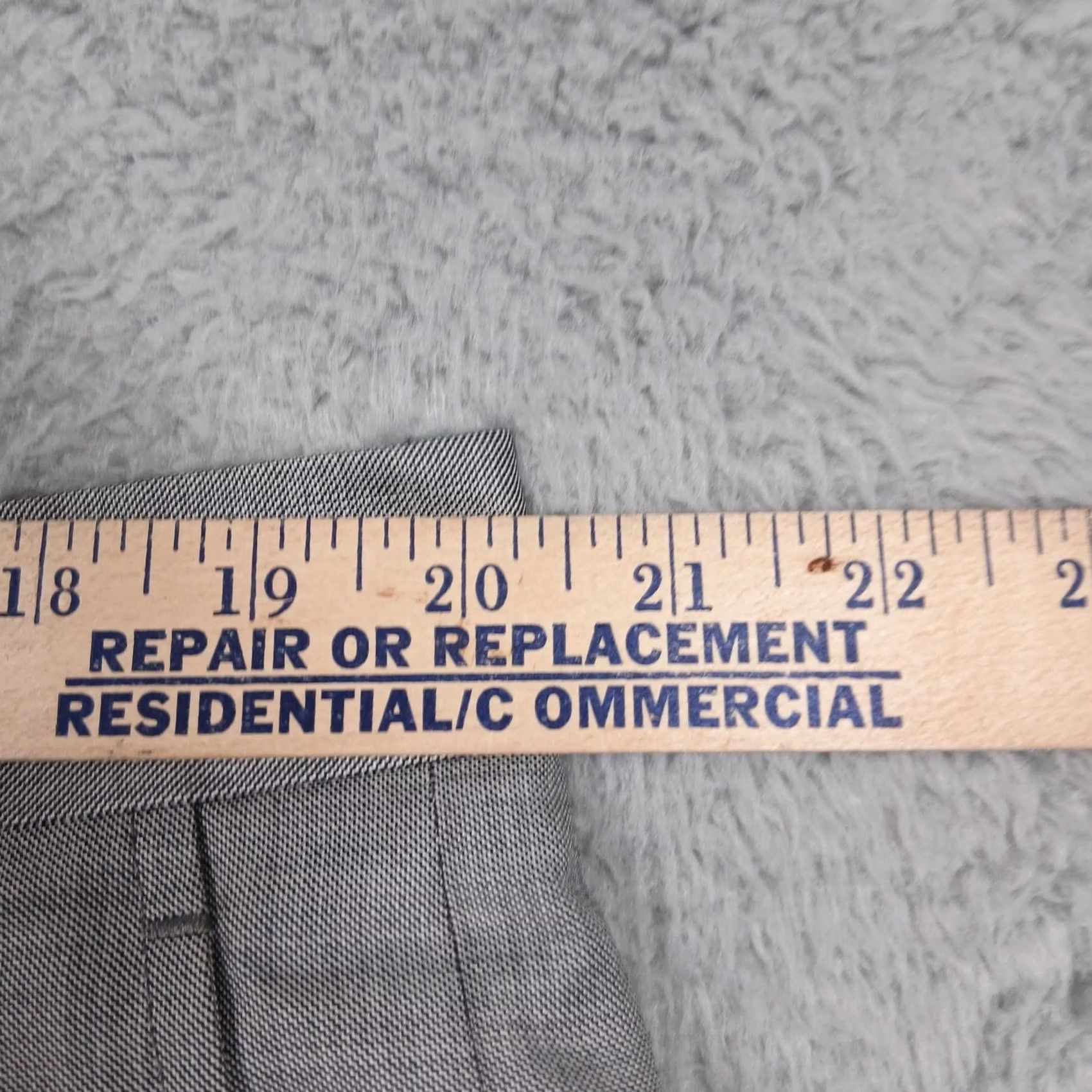 Brooks Brothers Brooks Brothers 1818 Pants Mens 40x30 Wool Dress Made Italy Classic Gray Traditional Size US 40 / EU 56 - 5 Thumbnail