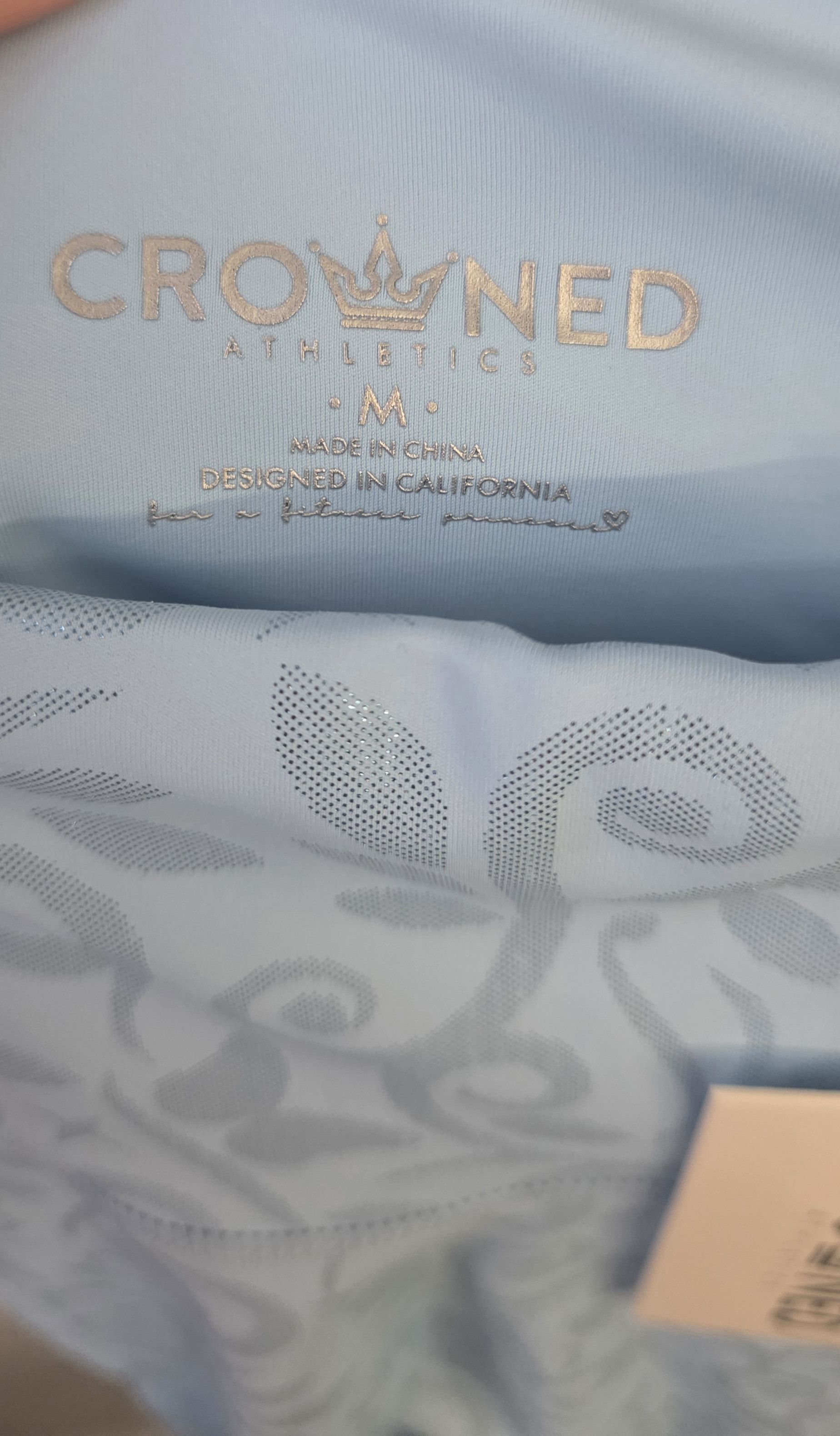 Other NWT Crowned Athletics After Midnight Princess Leggings M Size 30" / US 8 / IT 44 - 3 Thumbnail