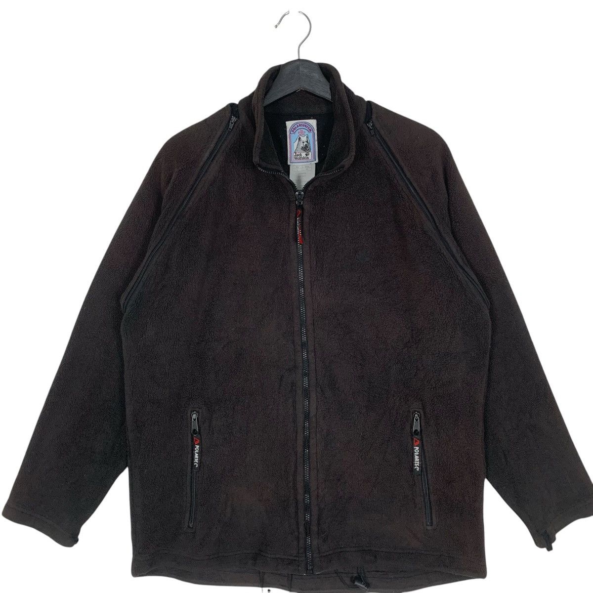 Jack Wolfskin × Vintage Vintage Jack Wolfskin Outdoor Product Outwear Fleece Jacket Size US L / EU 52-54 / 3 - 2 Thumbnail